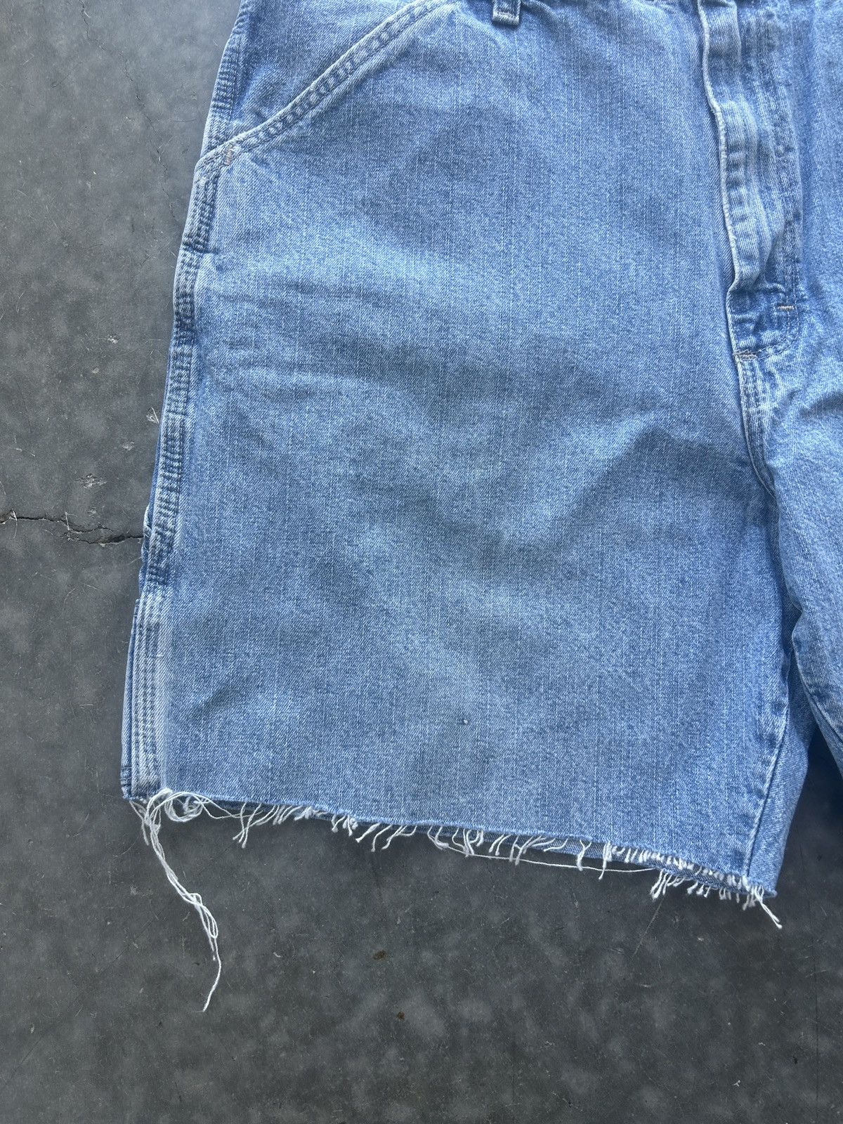 Vintage × Wrangler Vintage Y2K Wrangler Carpenter Jean Shorts Size US 34 / EU 50 - 6 Thumbnail