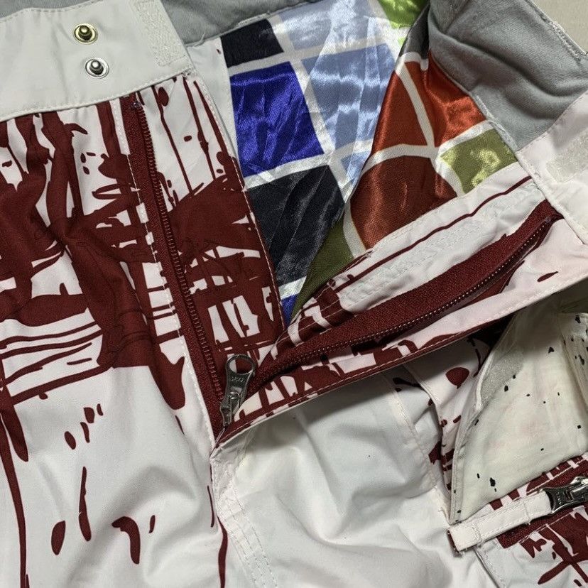 Japanese Brand VOLCOM MULTIPOCKET BONDAGE FLARED PAINTED FRIGID LGB STYLE Size US 32 / EU 48 - 8 Thumbnail