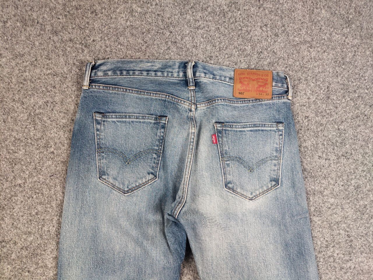 Levi's Levis 501 Patchwork Denim Distressed Jeans Vintage Style Size US 34 / EU 50 - 12 Thumbnail