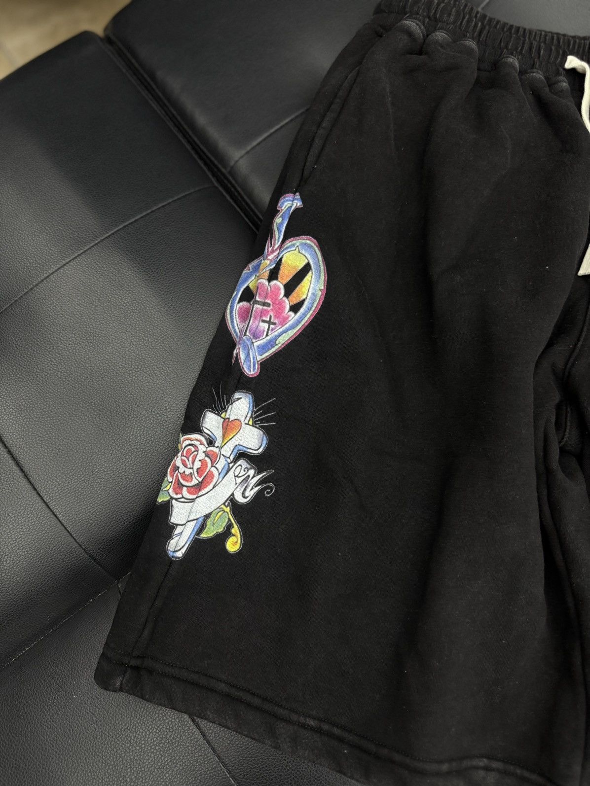 Other We Are Righteous Black Cotton Shorts Size XS (NEW) Size US 36 / EU 52 - 2 Thumbnail