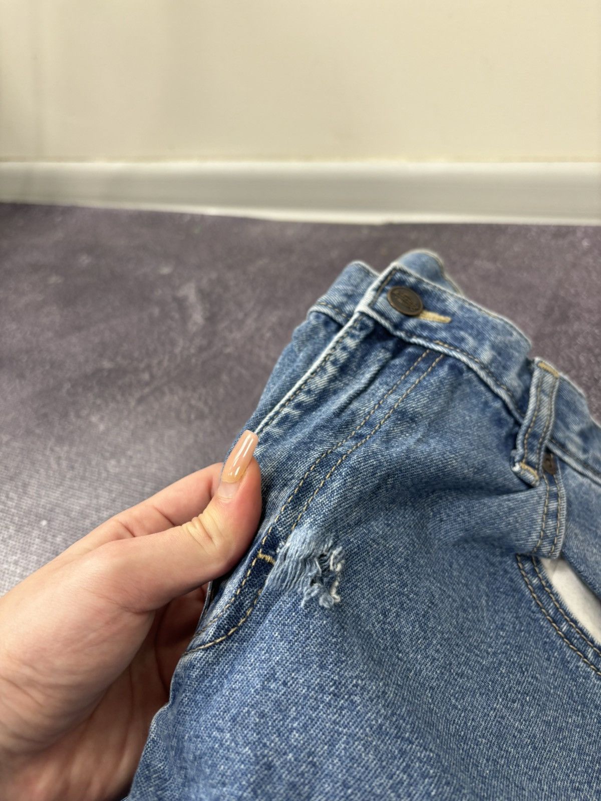 Dickies Vintage Dickies Straight Fit Hype Blue Denim Jeans Size US 30 / EU 46 - 13 Thumbnail