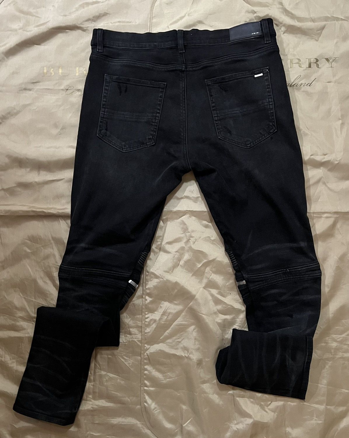 Amiri Amiri MX2 High Rise Skinny Jeans 'Black' size 36 $2500 Size US 36 / EU 52 - 8 Thumbnail