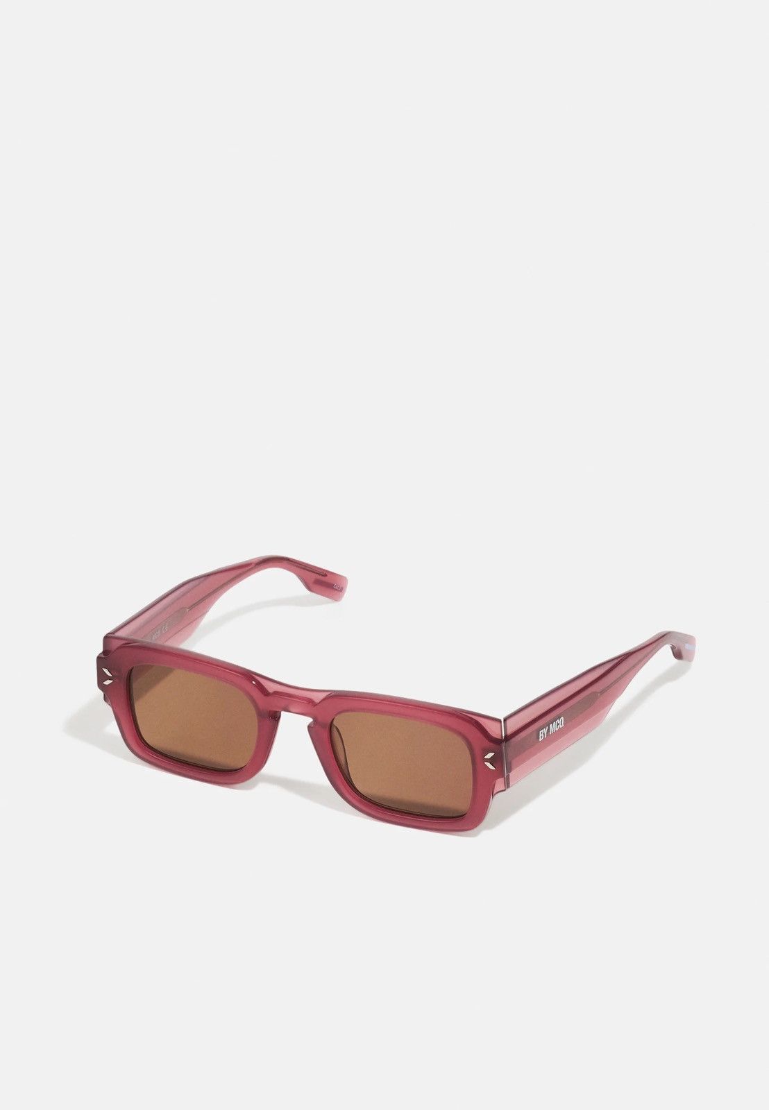 Alexander McQueen !DS! Alexander Mcqueen MQ0359S Tiny Violet Square Sunglasses Size ONE SIZE - 1 Thumbnail