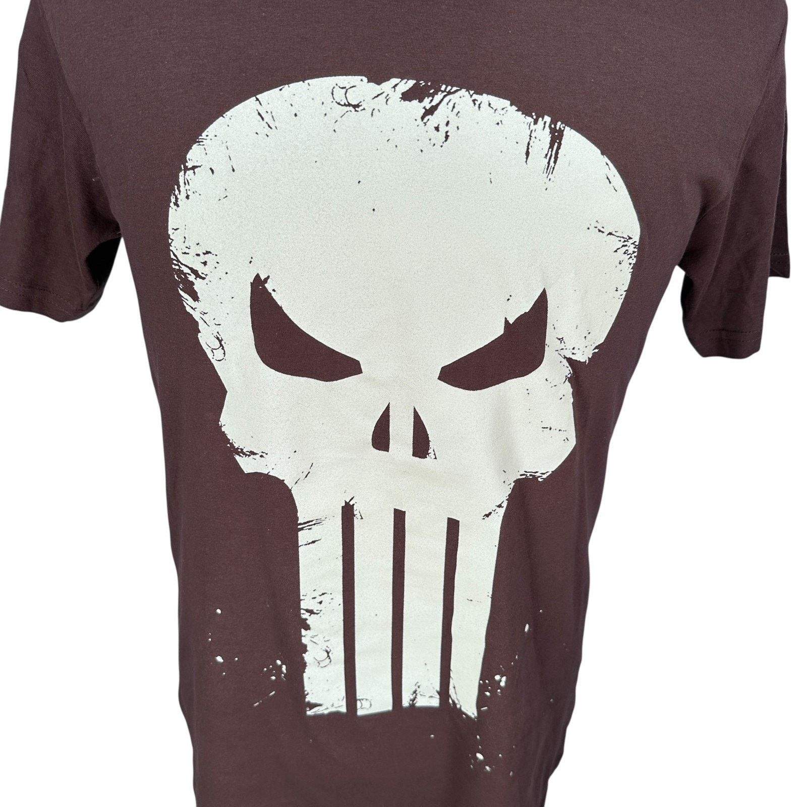 Mad Engine Y2K Mad Engine Marvel Punisher T-Shirt Men's M Brown Vintage Size US M / EU 48-50 / 2 - 2 Thumbnail