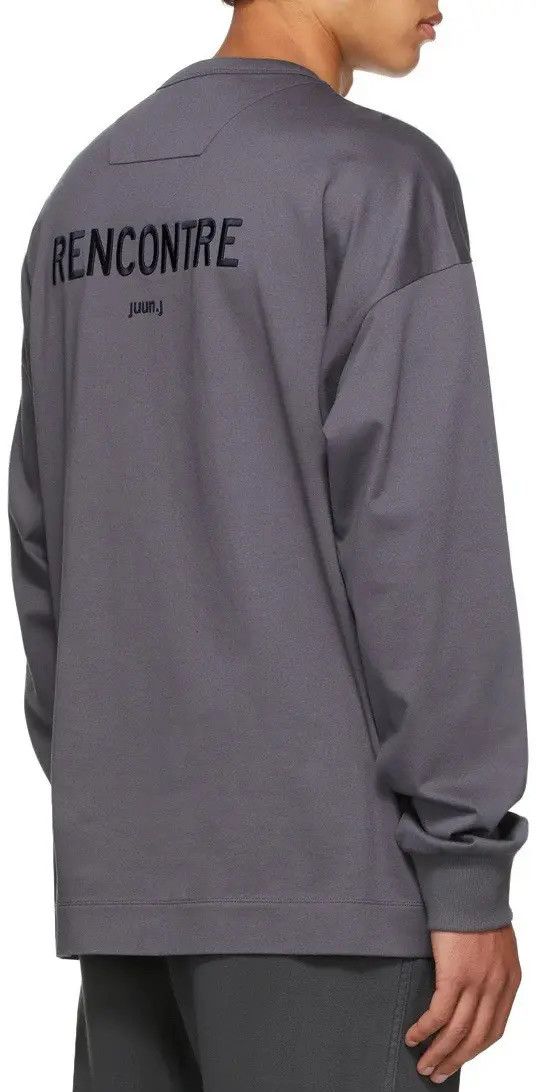 Juun.J JUUN.J Rencontre embroidered oversized longsleeve Size US M / EU 48-50 / 2 - 2 Thumbnail