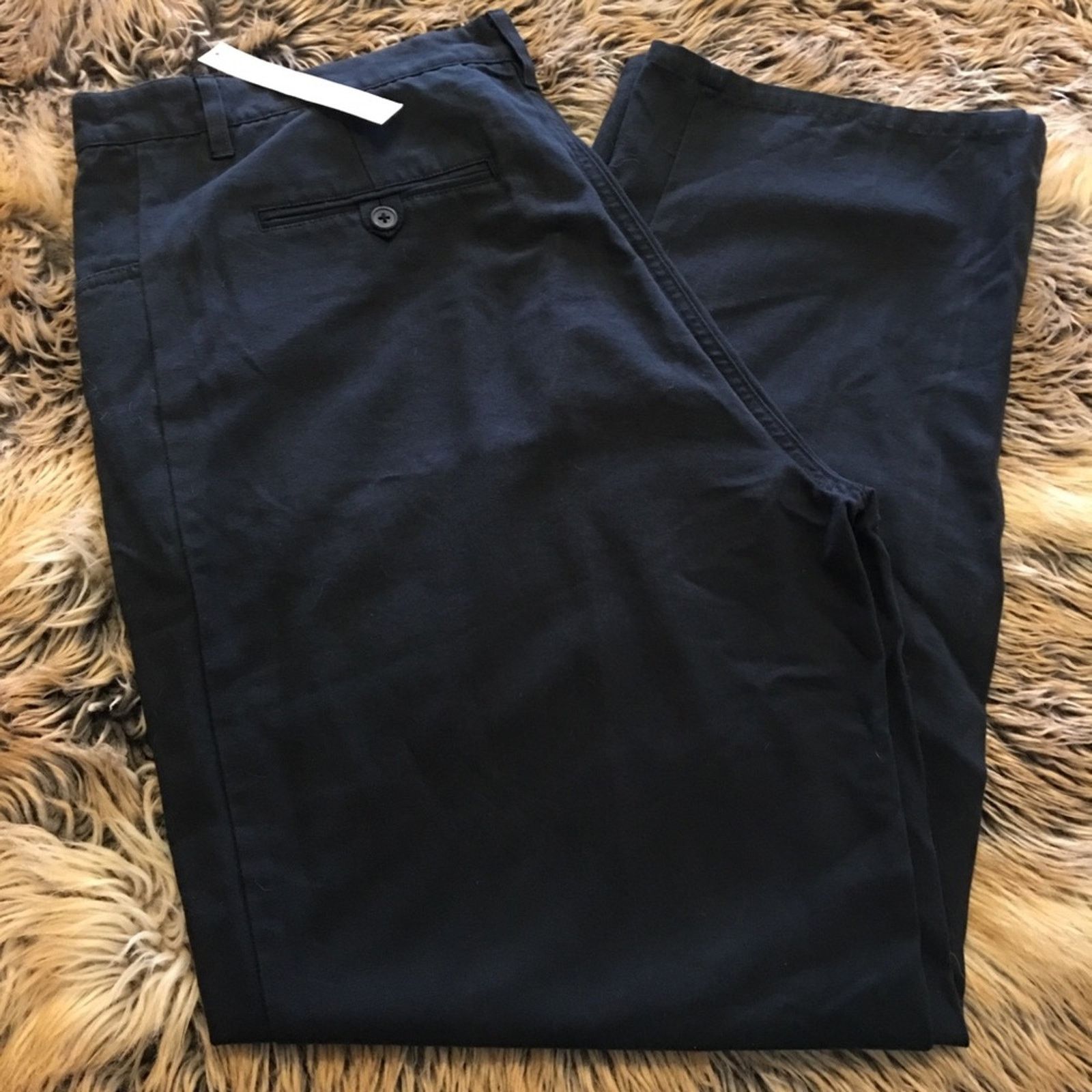 Perry Ellis Perry Ellis men’s black principle slacks NWT 38/30 Size US 38 / EU 54 - 1 Thumbnail