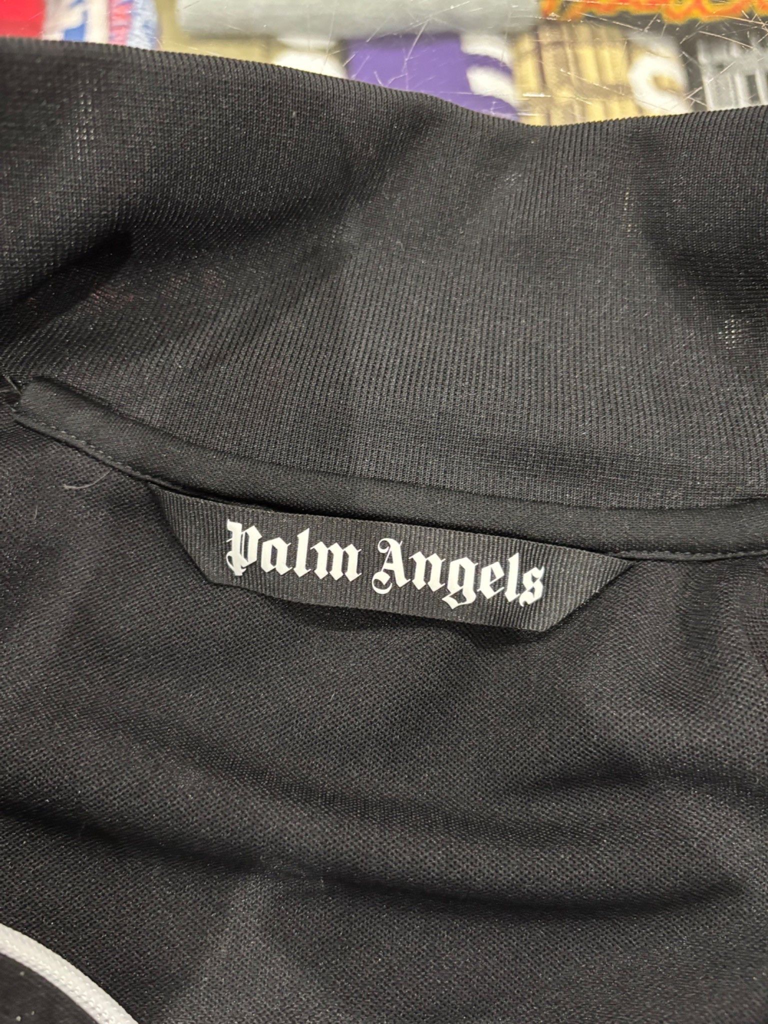 Palm Angels Palm Angels Classic Track Jacket Black/White Size US XXL / EU 58 / 5 - 5 Thumbnail