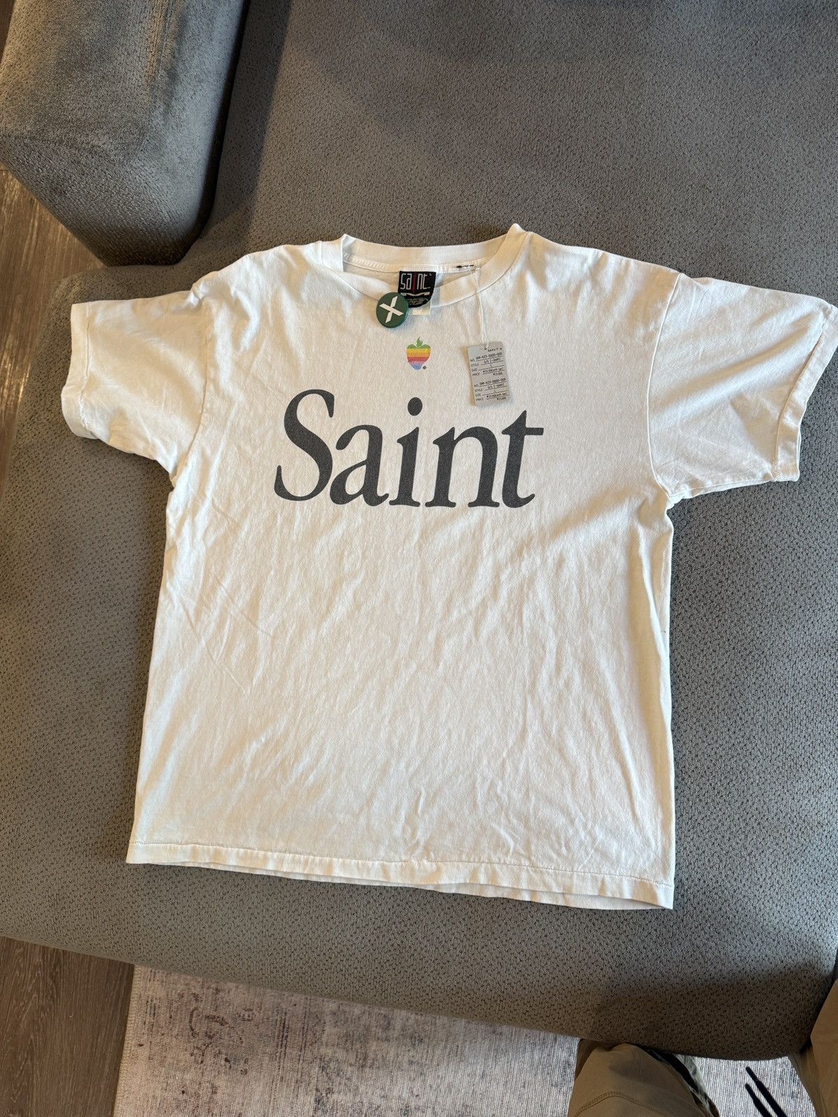 Saint Michael Saint Michael Heart Apple Tee Size US L / EU 52-54 / 3 - 1 Thumbnail