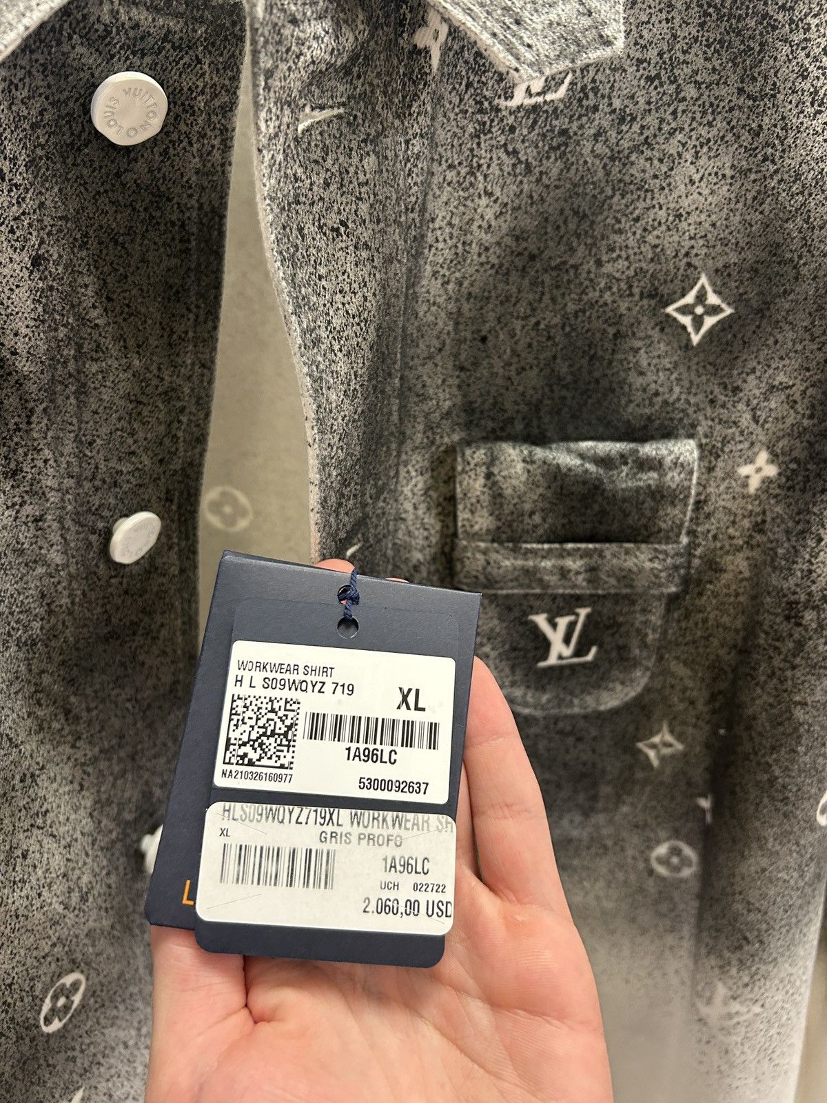 Louis Vuitton Louis Vuitton workwear shirt Size US XL / EU 56 / 4 - 6 Thumbnail