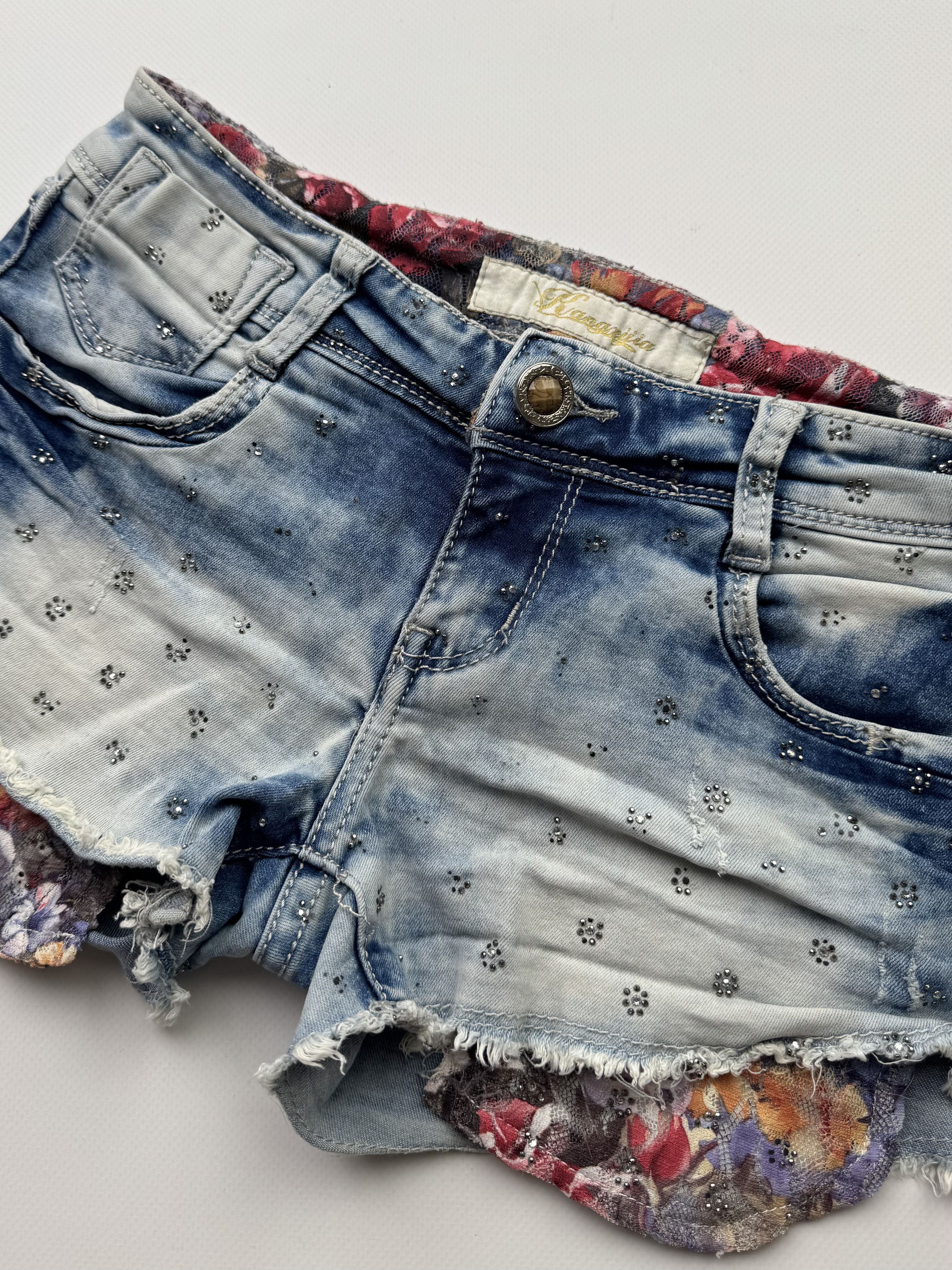 Japanese Brand Vintage Mini Shorts B695(V506)E2 Size 26" / US 2 / IT 38 - 4 Thumbnail