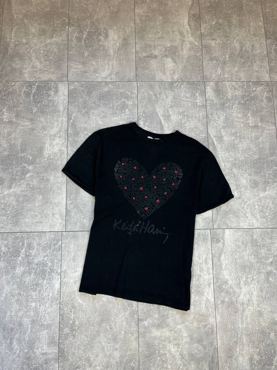Keith Haring × Vintage Men’s overprint logo Keith Haring tee Size US M / EU 48-50 / 2 - 1 Thumbnail