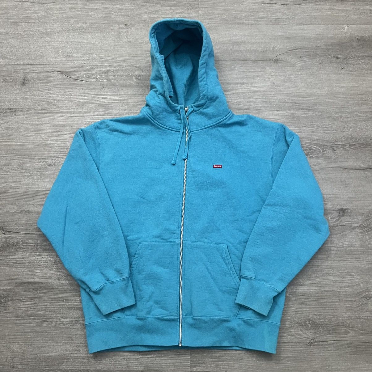 Supreme Supreme Small Box Logo Facemask Zip Up Hoodie Size US L / EU 52-54 / 3 - 2 Thumbnail