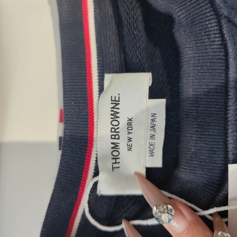 Thom Browne Thom Browne Round collar hoodie Size US L / EU 52-54 / 3 - 3 Thumbnail