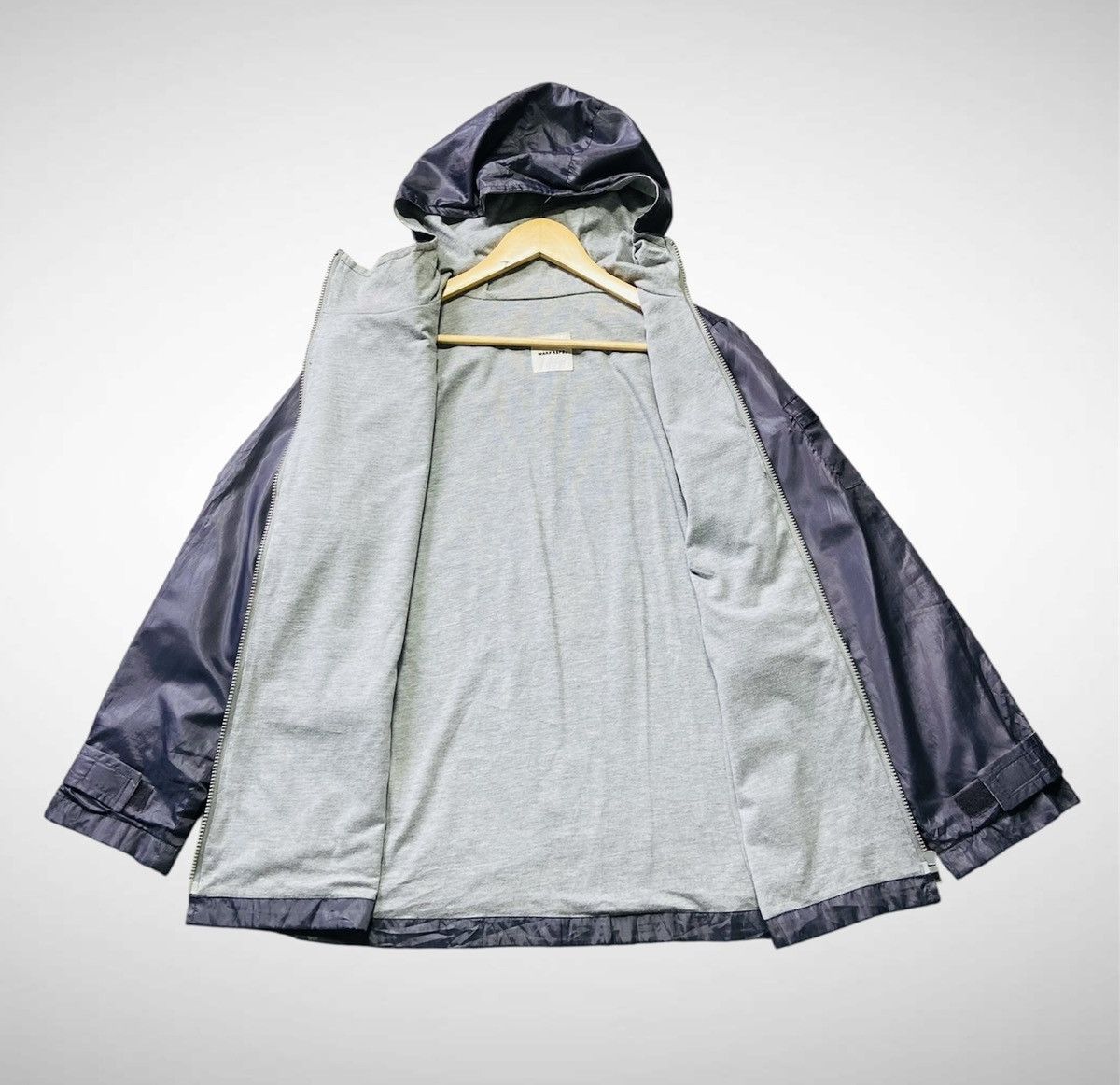 Le Grande Bleu (L.G.B.) 🔥🔥 LGB Style - Warp Reps Zipper Hoodie Nylon Light Jacket Size US L / EU 52-54 / 3 - 4 Thumbnail