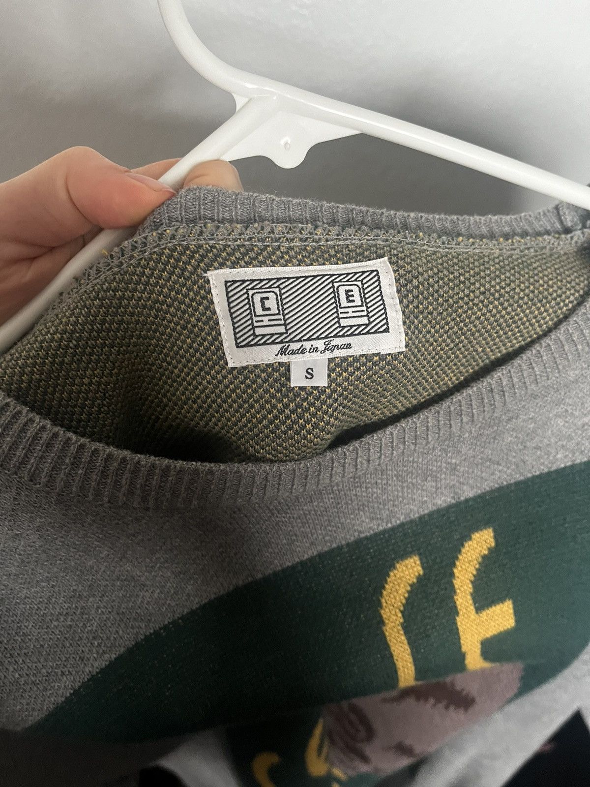 Cav Empt Cav Empt Jacquard Knit Cotton Sweater (2014 FW) Size US S / EU 44-46 / 1 - 4 Thumbnail