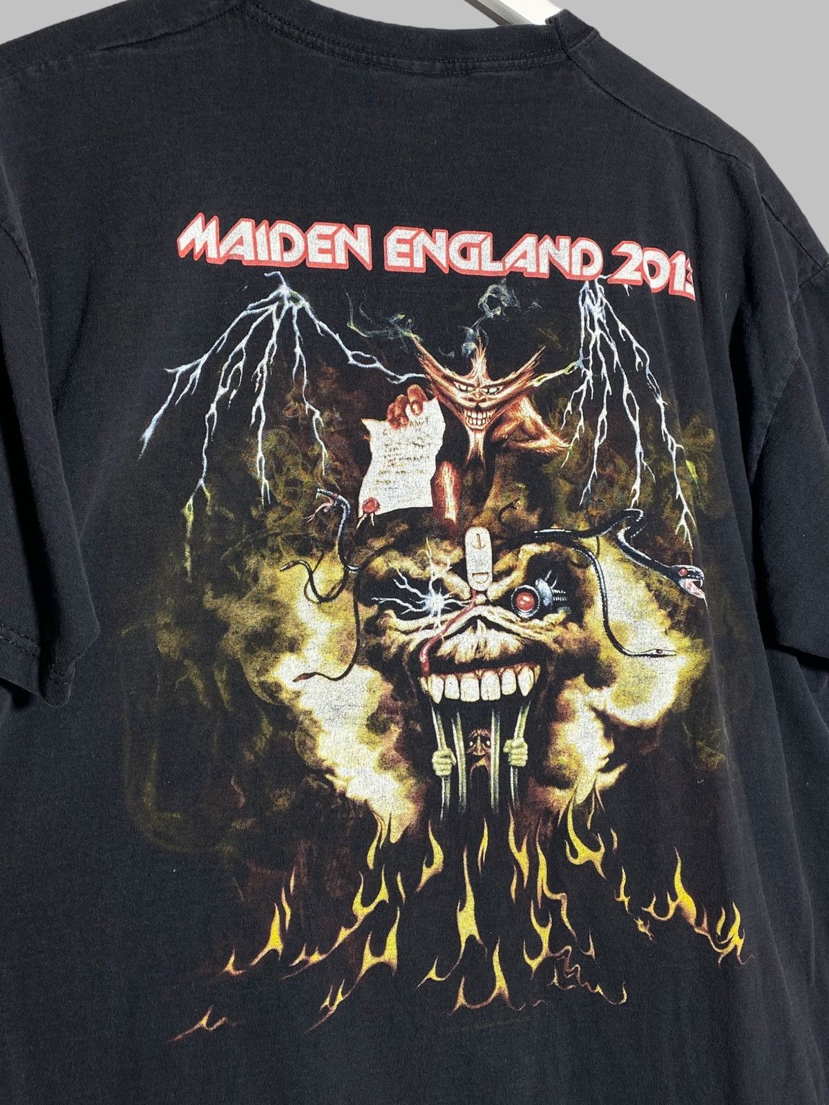 Iron Maiden 🔥 IRON MAIDEN VINTAGE METAL TEE CAN I PLAY W MADNESS Size US XL / EU 56 / 4 - 9 Thumbnail