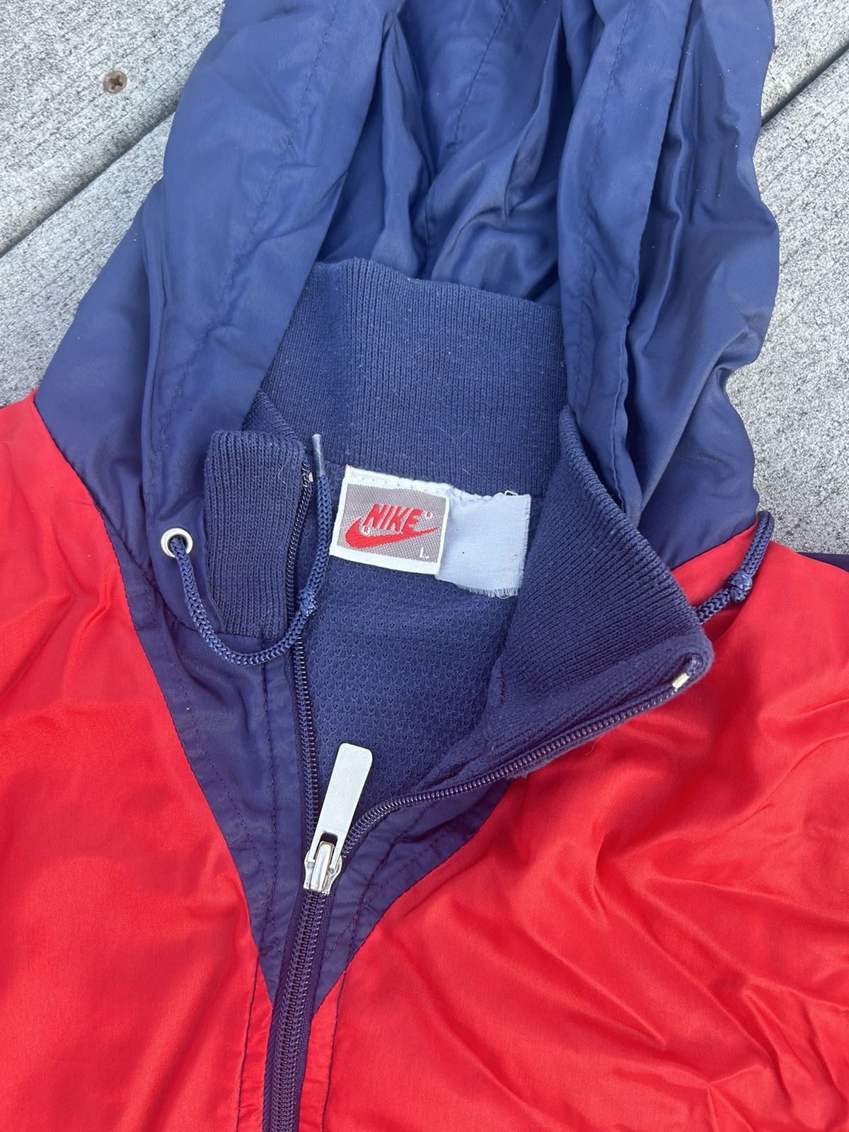 Nike × Vintage Vintage Nike windbreaker Size US M / EU 48-50 / 2 - 2 Thumbnail