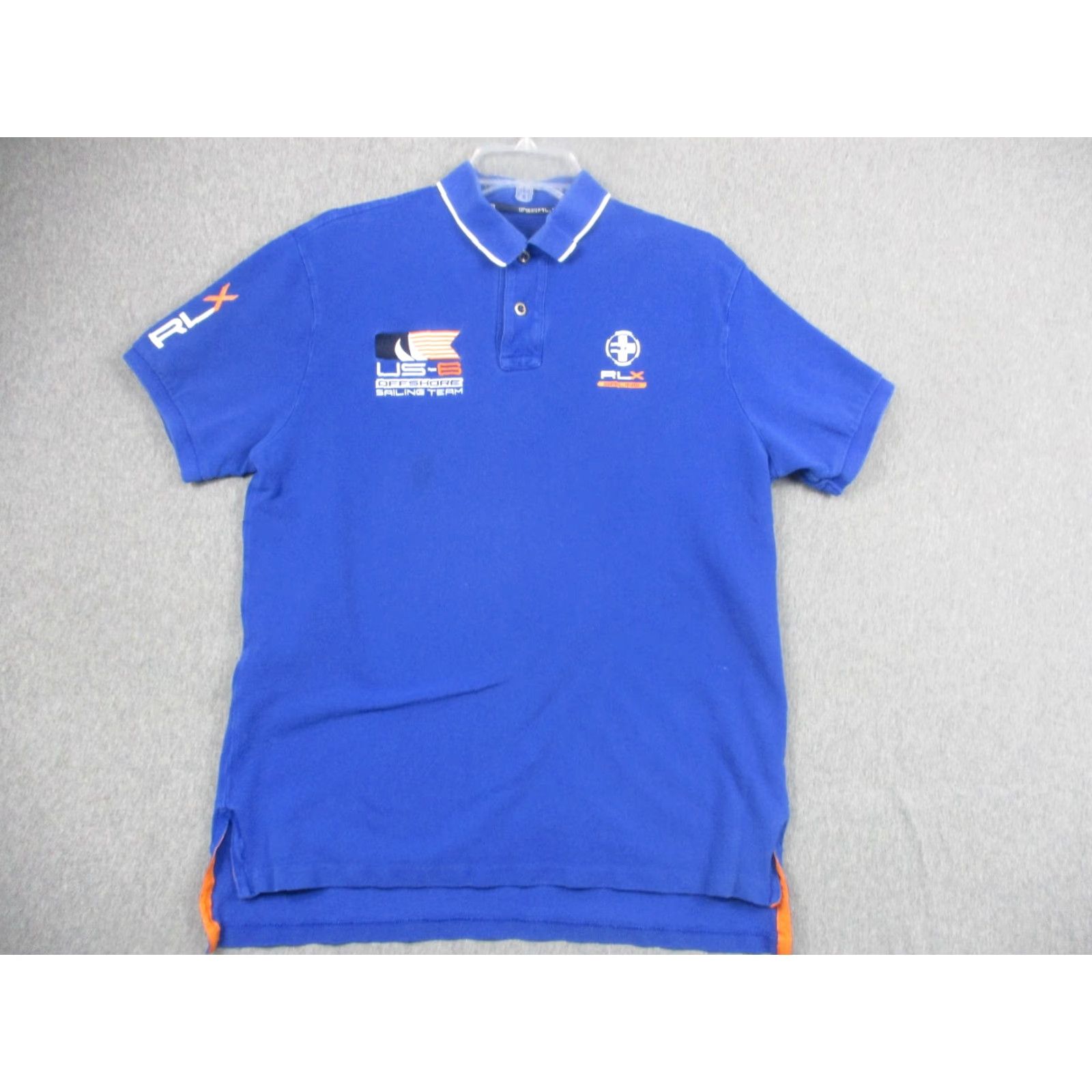 Ralph Lauren RLX Ralph Lauren Shirt Mens Large Blue US-6 Offshore Sailing Team Polo Golf Size US XL / EU 56 / 4 - 2 Thumbnail