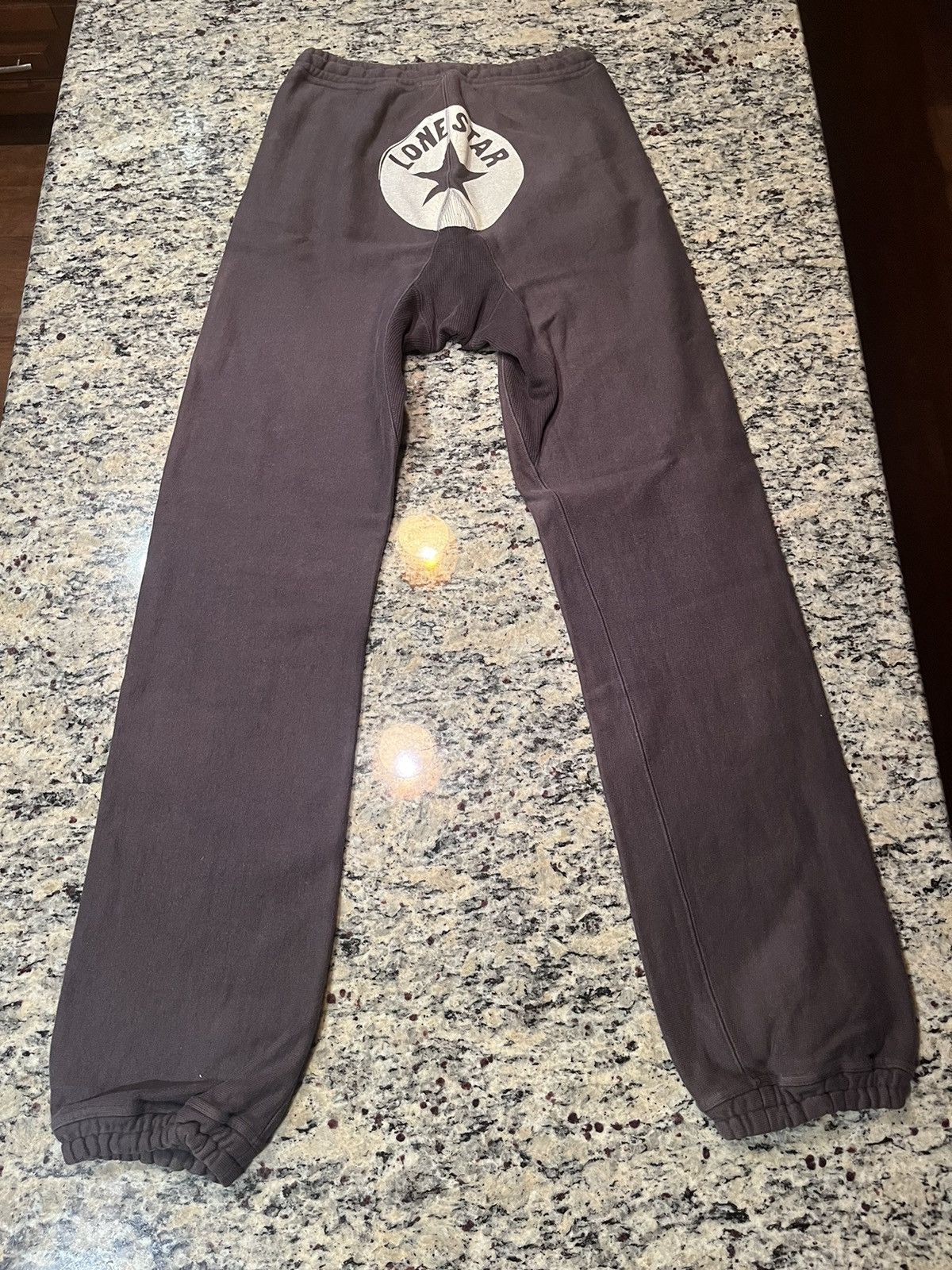image of Diet Butcher Slim Skin Lone Star Sweatpants in Purple, Men's (Size 32)