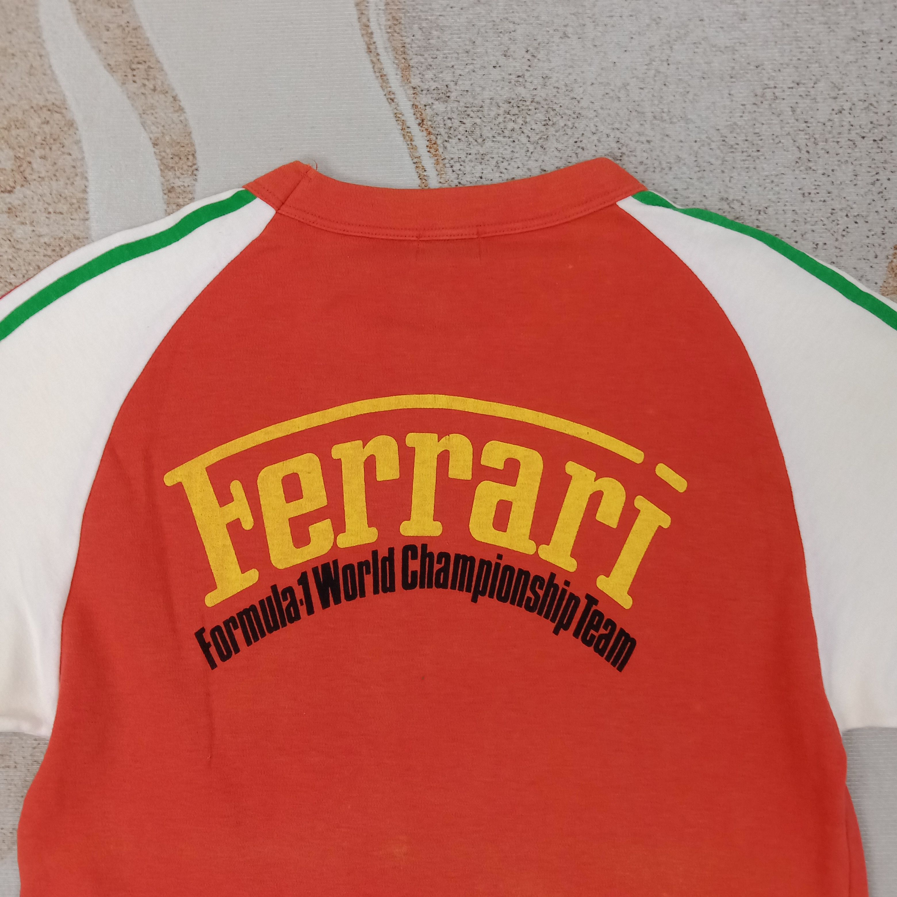 Ferrari Ferrari Formula One World Championship Racing Tshirt C259N4 Size XS / US 0-2 / IT 36-38 - 2 Thumbnail