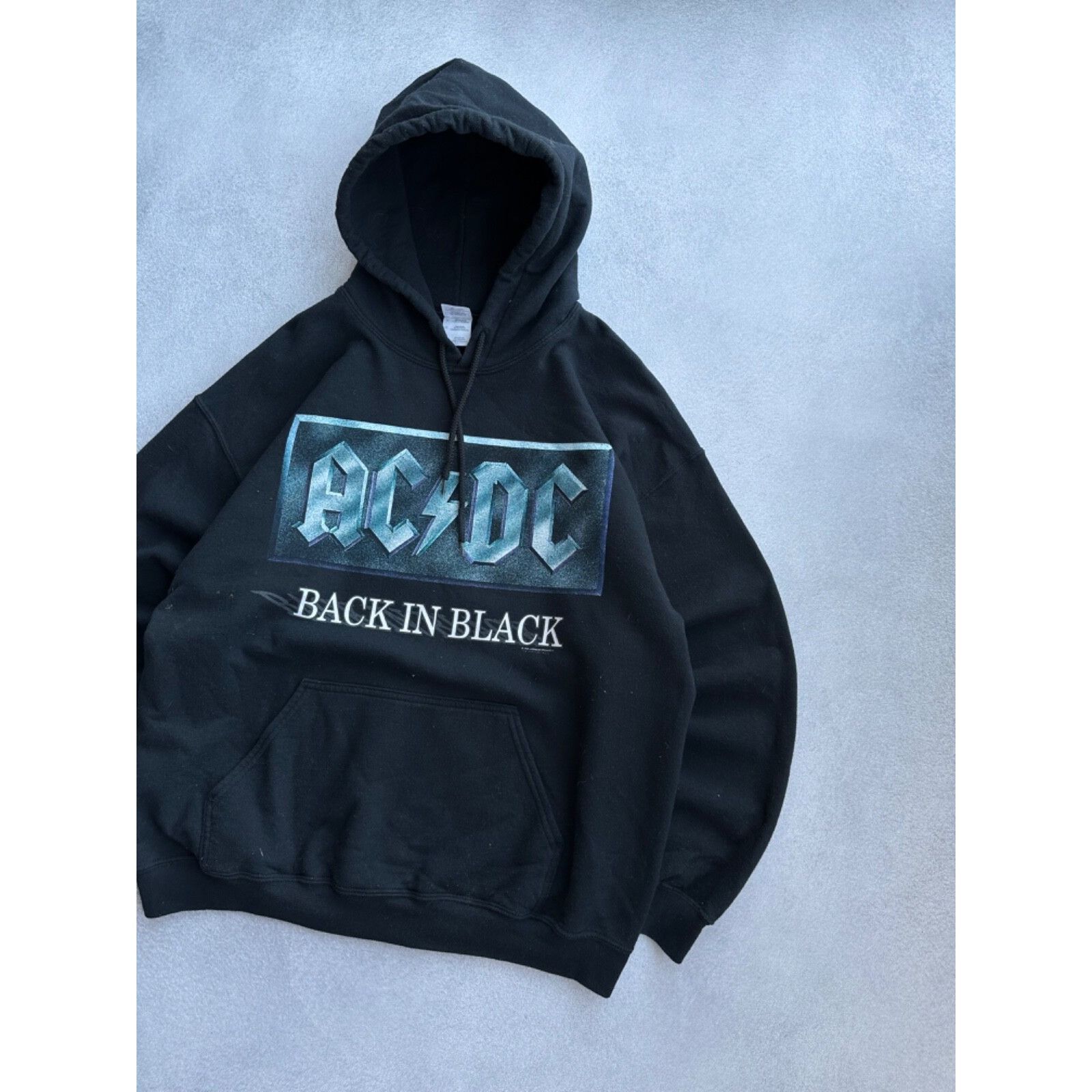 AC/DC VTG AC/DC Back in Black 1995 Rock Band Hoodie Size US L / EU 52-54 / 3 - 4 Thumbnail