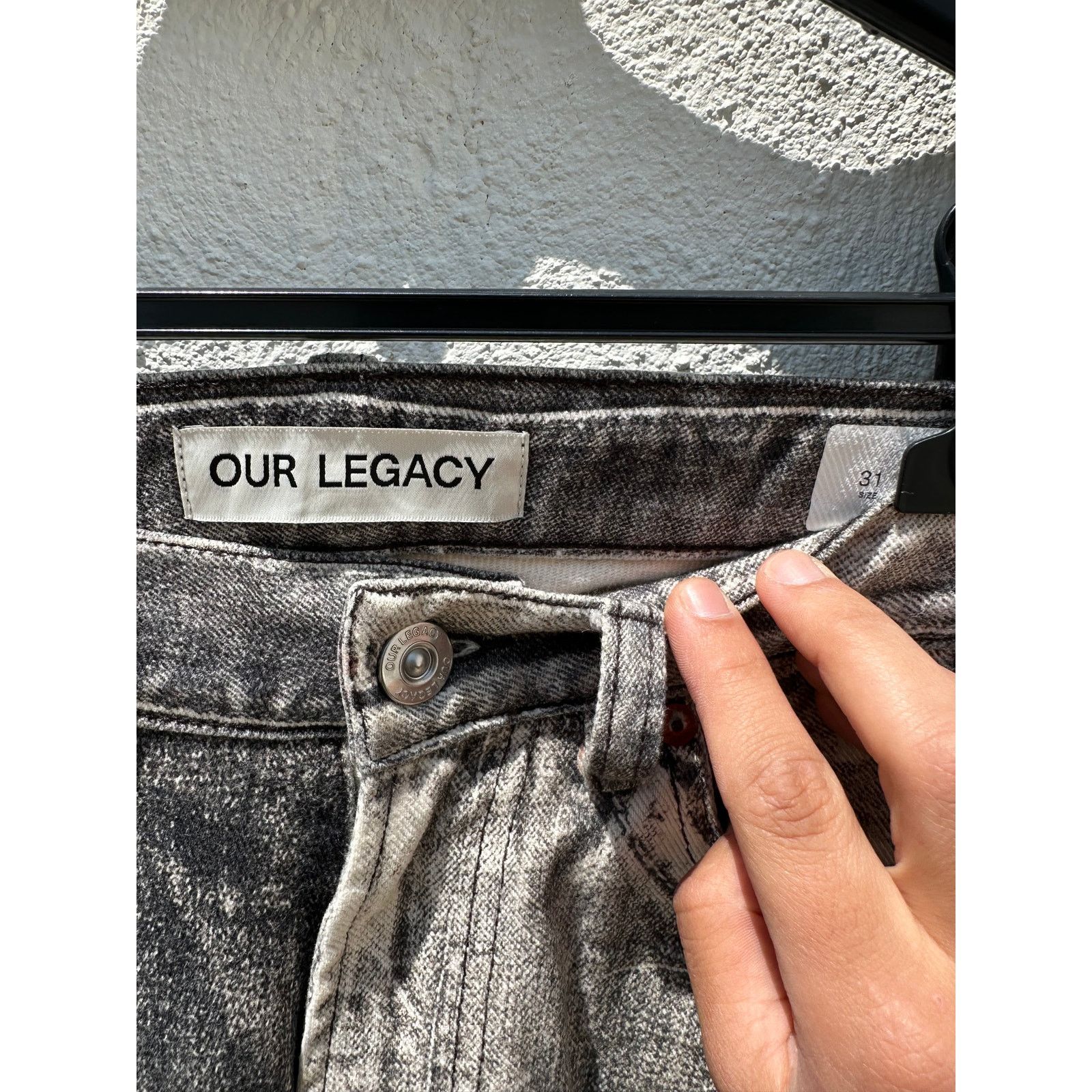 Our Legacy Our Legacy Third Cut - Gray Size US 33 - 2 Thumbnail