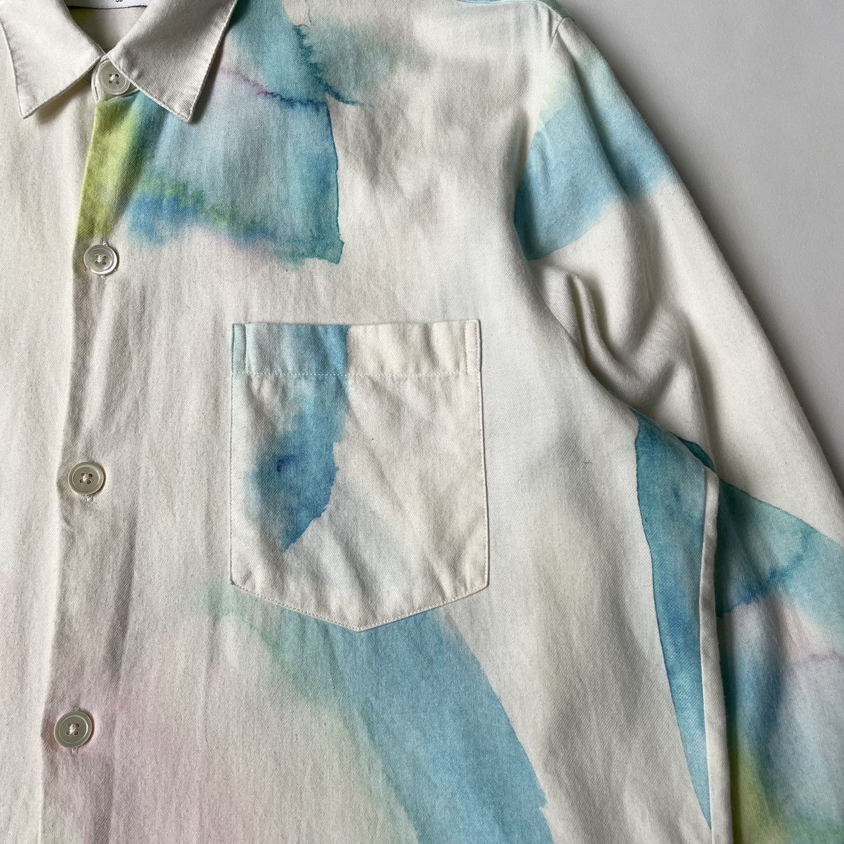 Our Legacy A/W 14 Watercolour Print Shirt Size US M / EU 48-50 / 2 - 6 Thumbnail