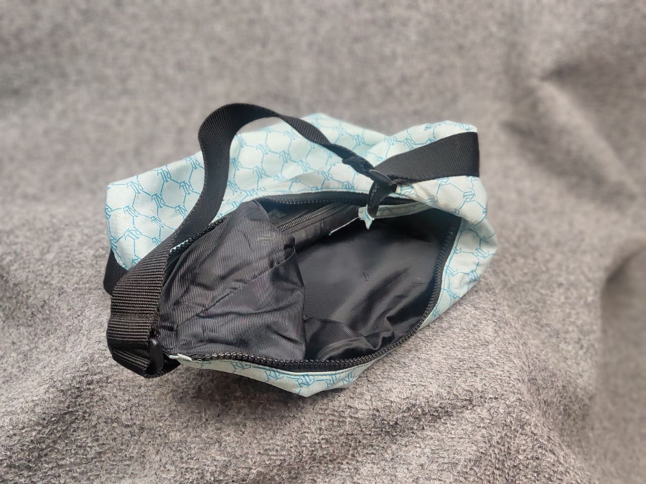 Ralph Lauren Vintage Lauren Ralph Lauren Hobo Handbag blue Monogram Y2K Size ONE SIZE - 19 Thumbnail