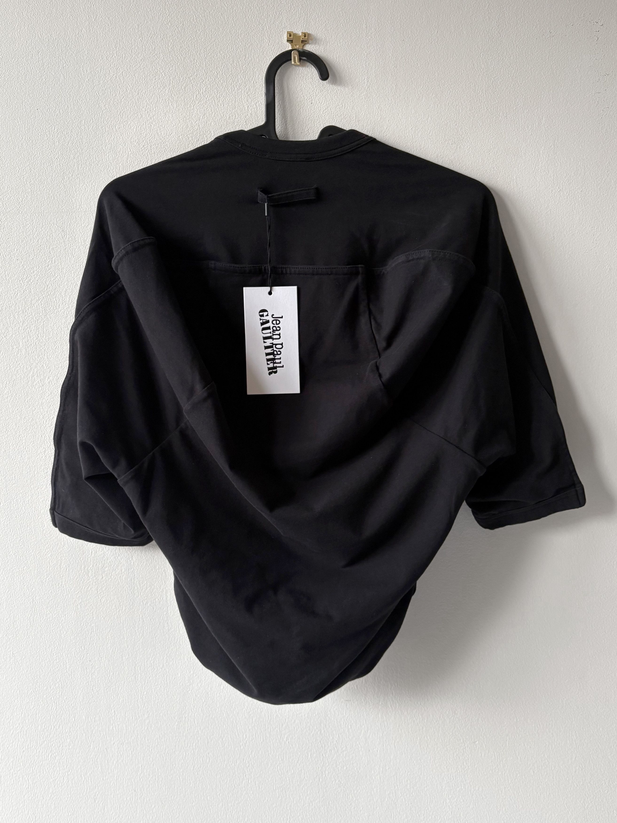 Jean Paul Gaultier Jean Paul Gaultier x Shayne Oliver cropped twisted tshirt Size US L / EU 52-54 / 3 - 4 Thumbnail