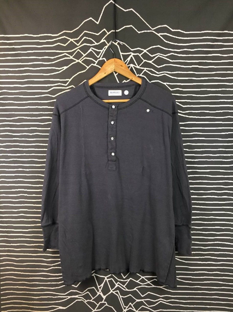 Beams Japan Beams Boy The Standard of Daily Wear Long Sleeve Henley Tee Size US XL / EU 56 / 4 - 2 Thumbnail