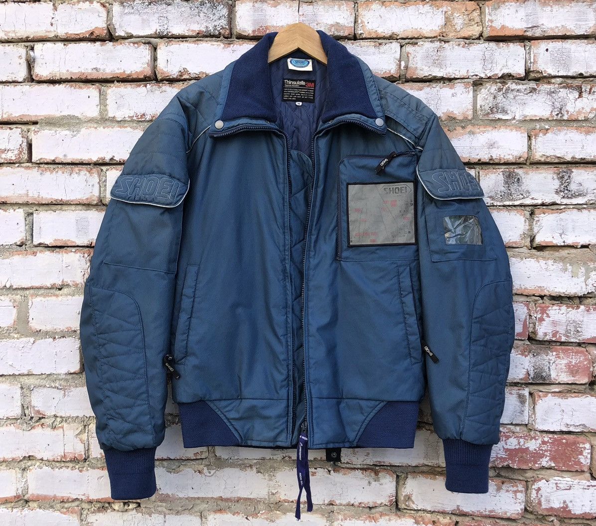 Sports Specialties Vintage SHOEI Thinsulate Rider Bomber Jacket Size US M / EU 48-50 / 2 - 17 Thumbnail