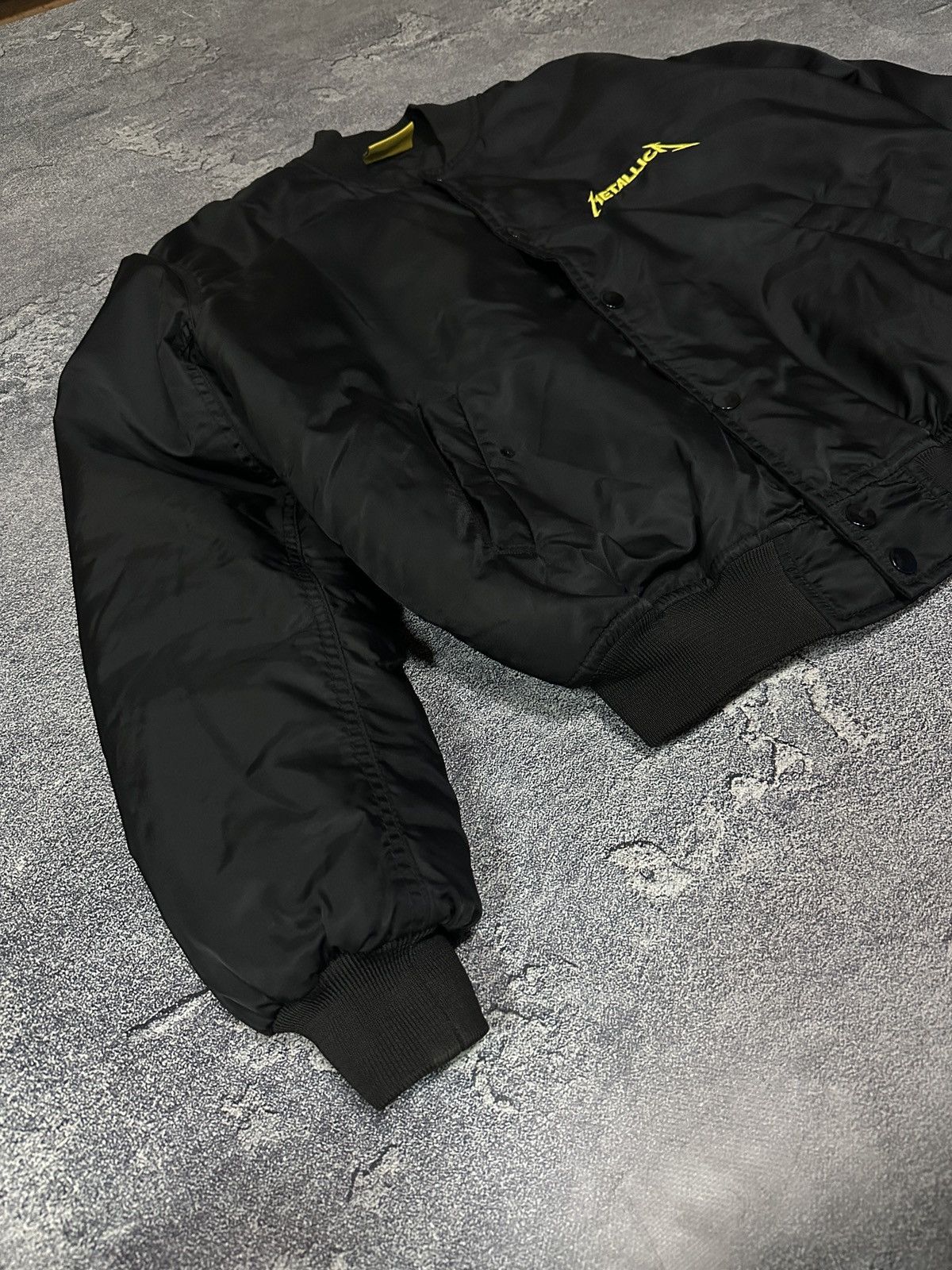 Metallica Metallica Selfridges 2017 Pushead Bomber Jacket Black Sz S Size US S / EU 44-46 / 1 - 11 Thumbnail