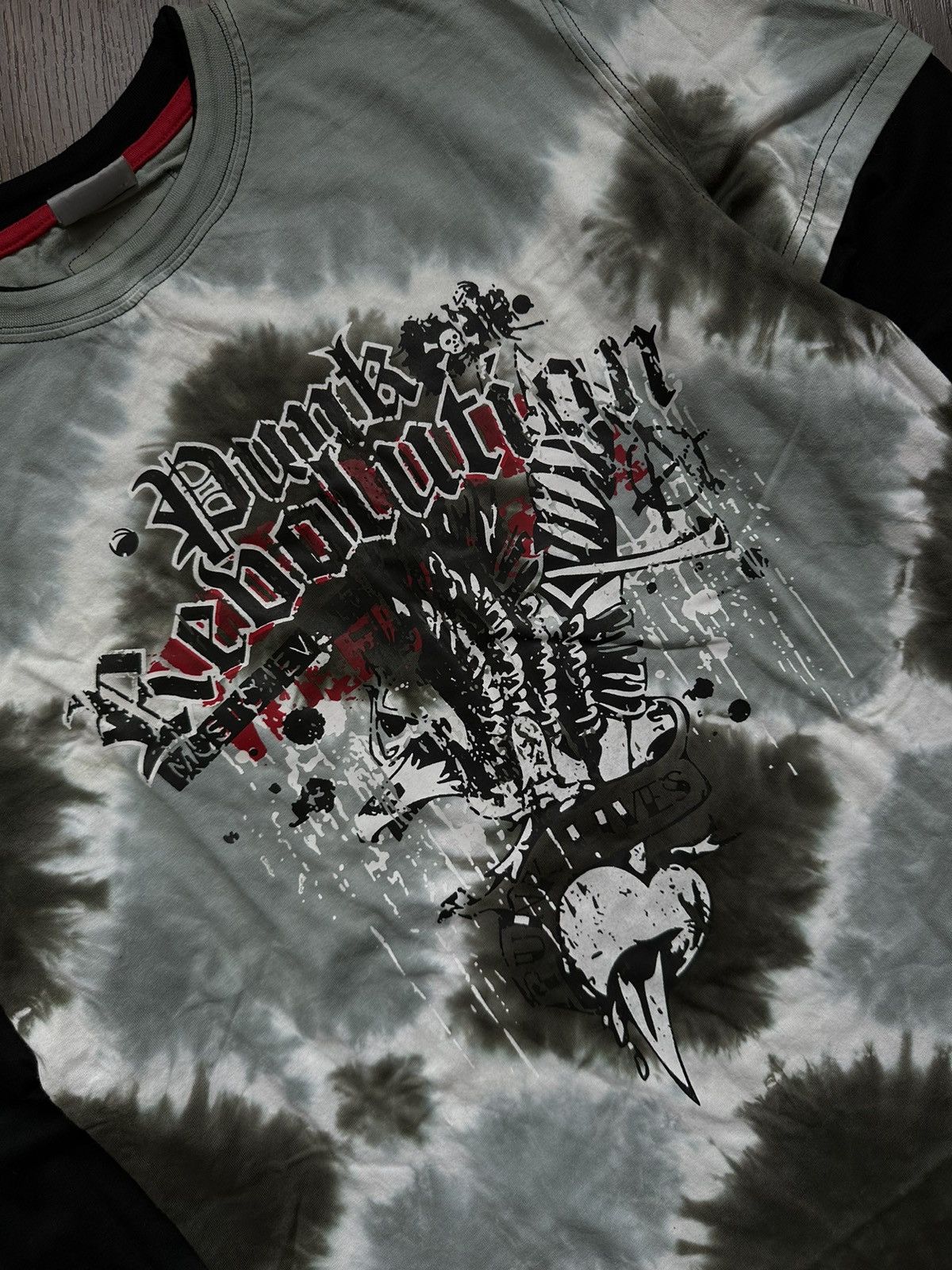 Affliction × Tapout × Vintage Vintage Retro Y2K Longsleeve Affliction Style M 90s Size US M / EU 48-50 / 2 - 2 Thumbnail