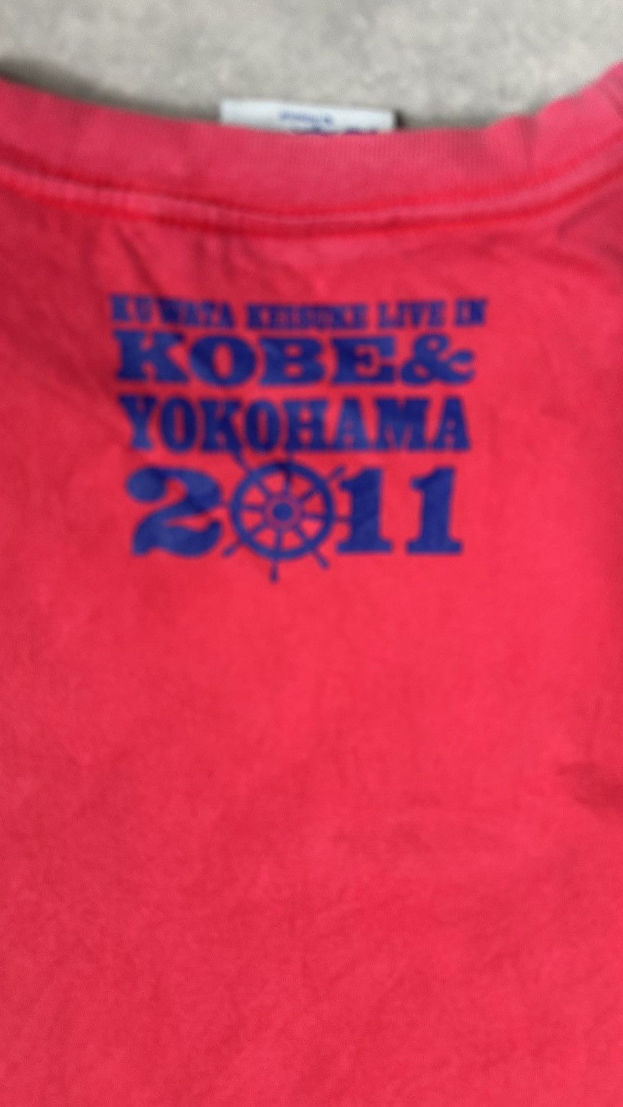 Japanese Brand VINTAGE KOBE & YOKOHAMA KUWATA KEISUKE TEE Size US M / EU 48-50 / 2 - 7 Thumbnail