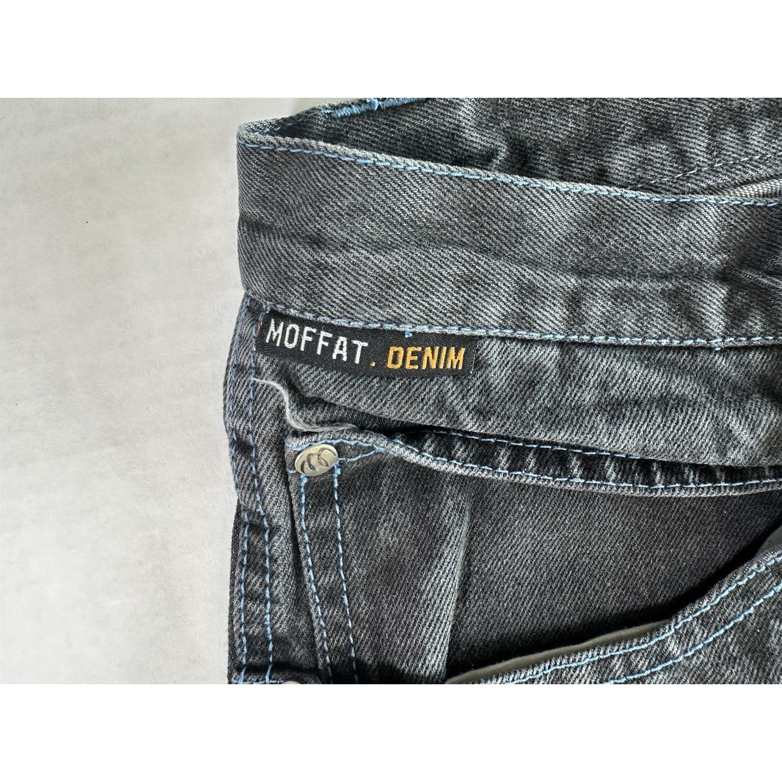 Other Moffat Baggy Cargo Shorts Black Denim sz 38 Hip Hop Y2K 90s Size US 38 / EU 54 - 10 Thumbnail