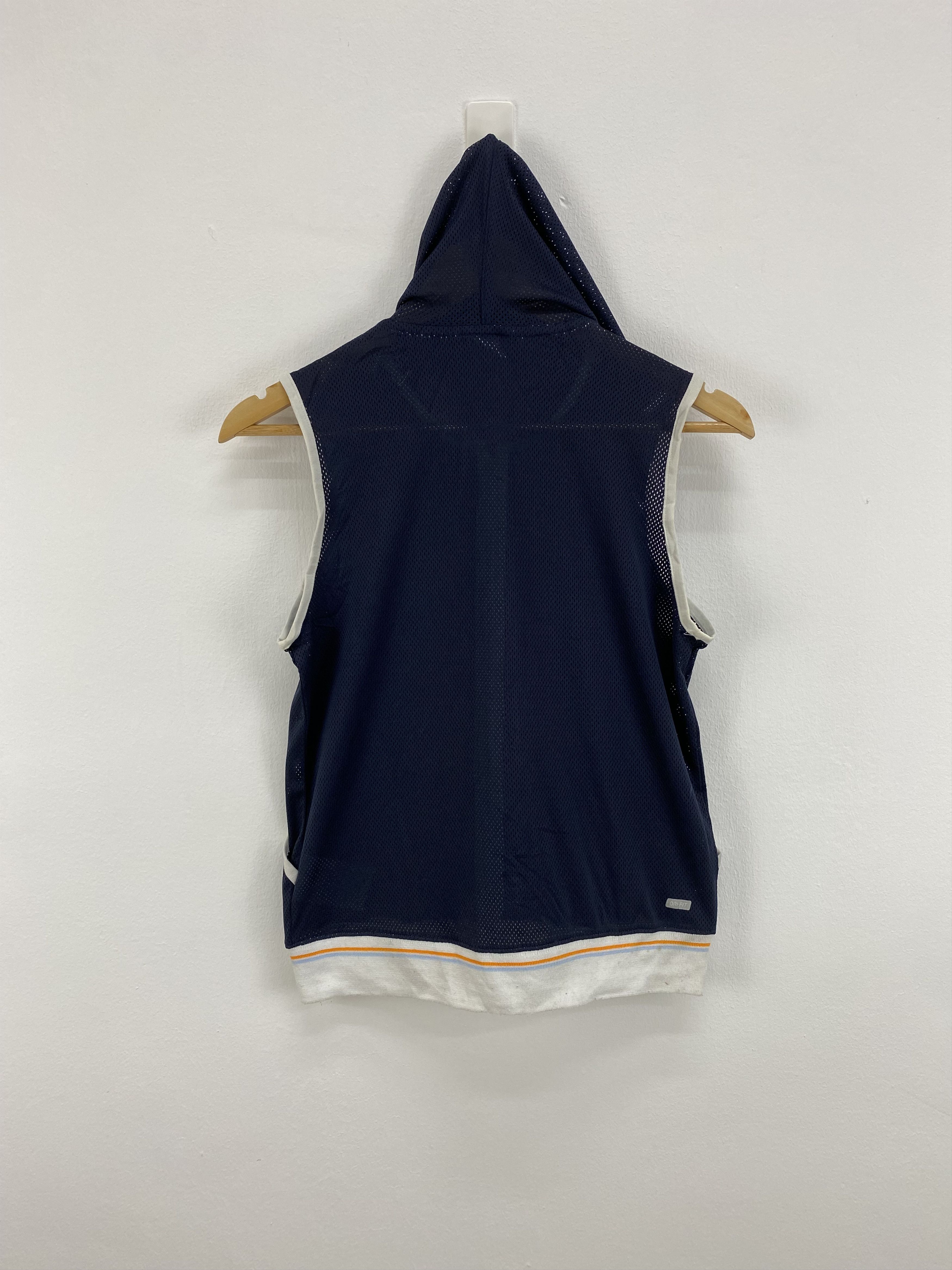 Nike Vintage Hoodie Vest NIKE Size US M / EU 48-50 / 2 - 2 Thumbnail