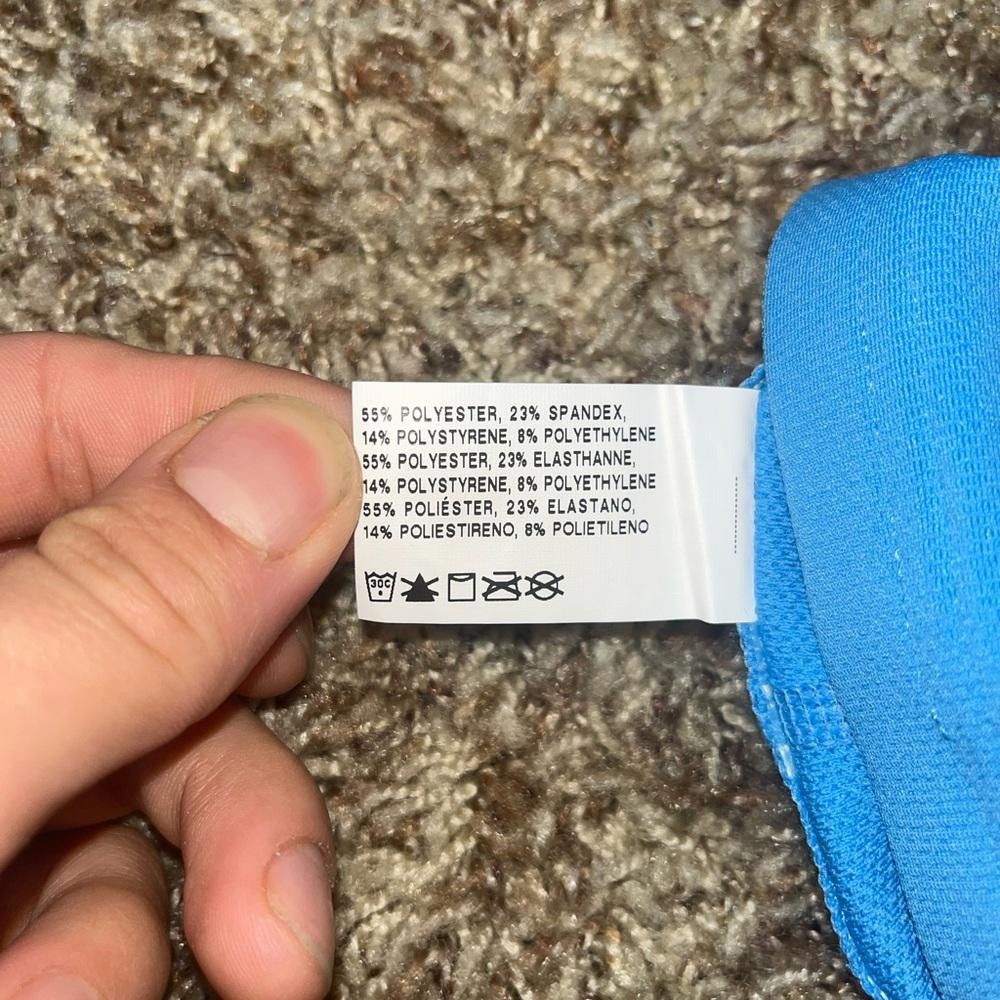 Nike Nike Mens Pro NBA Padded Elbow Sleeve Sky Blue Size ONE SIZE - 3 Thumbnail