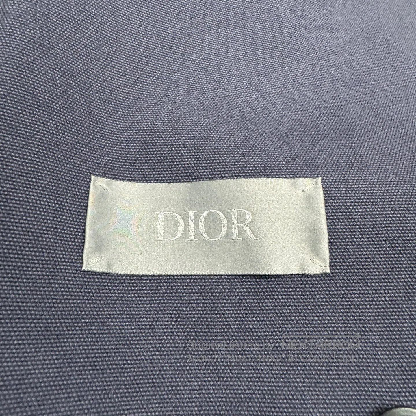 Dior Dior Purple denim suit jacket| Size 50R - 3 Thumbnail