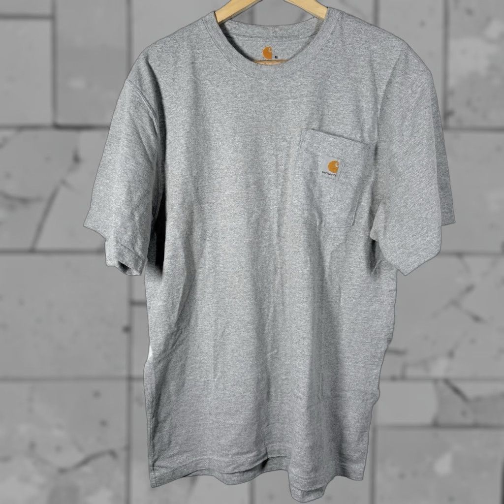 Carhartt Carhartt Original Fit Pocket Tee Gray Size M Mens Size US M / EU 48-50 / 2 - 1 Thumbnail