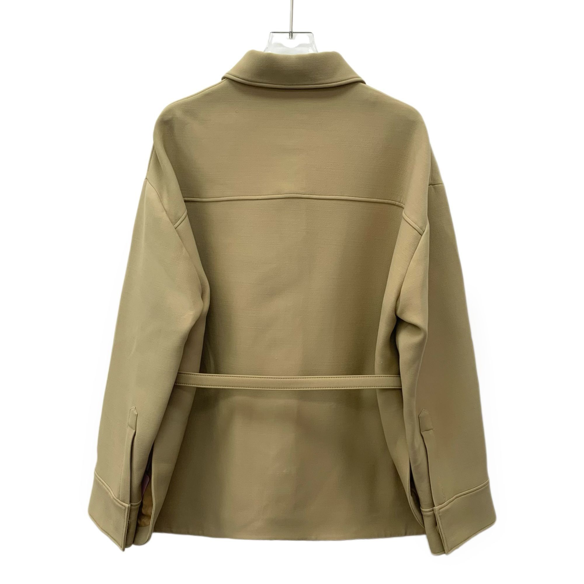 Fendi Fendi Womens Beige Belted Patch Pocket Jacket Size 38 S Wool Size XS / US 0-2 / IT 36-38 - 8 Thumbnail