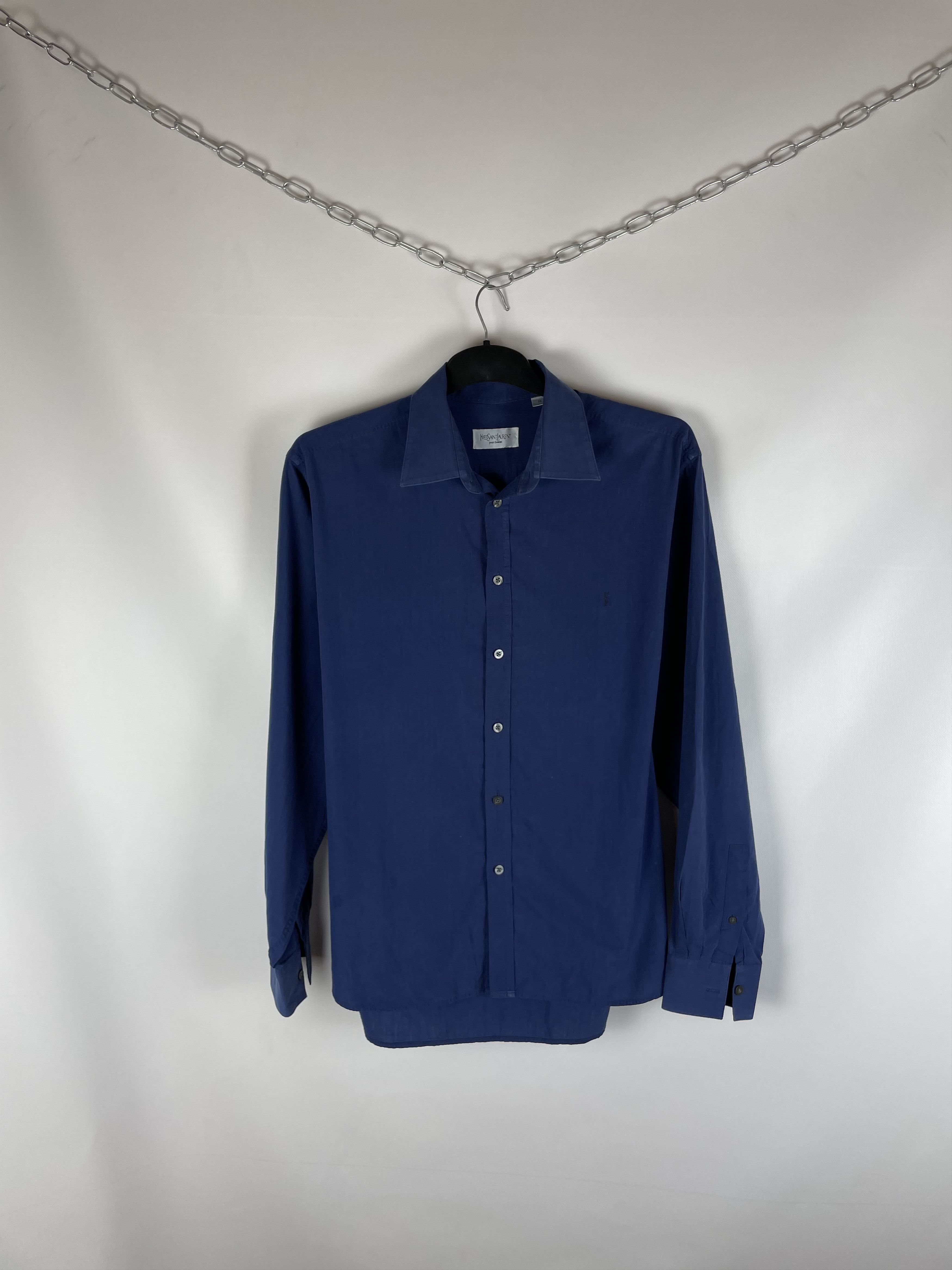Vintage YvesSaintLaurent Ysl Pour Homme Button Up Shirt