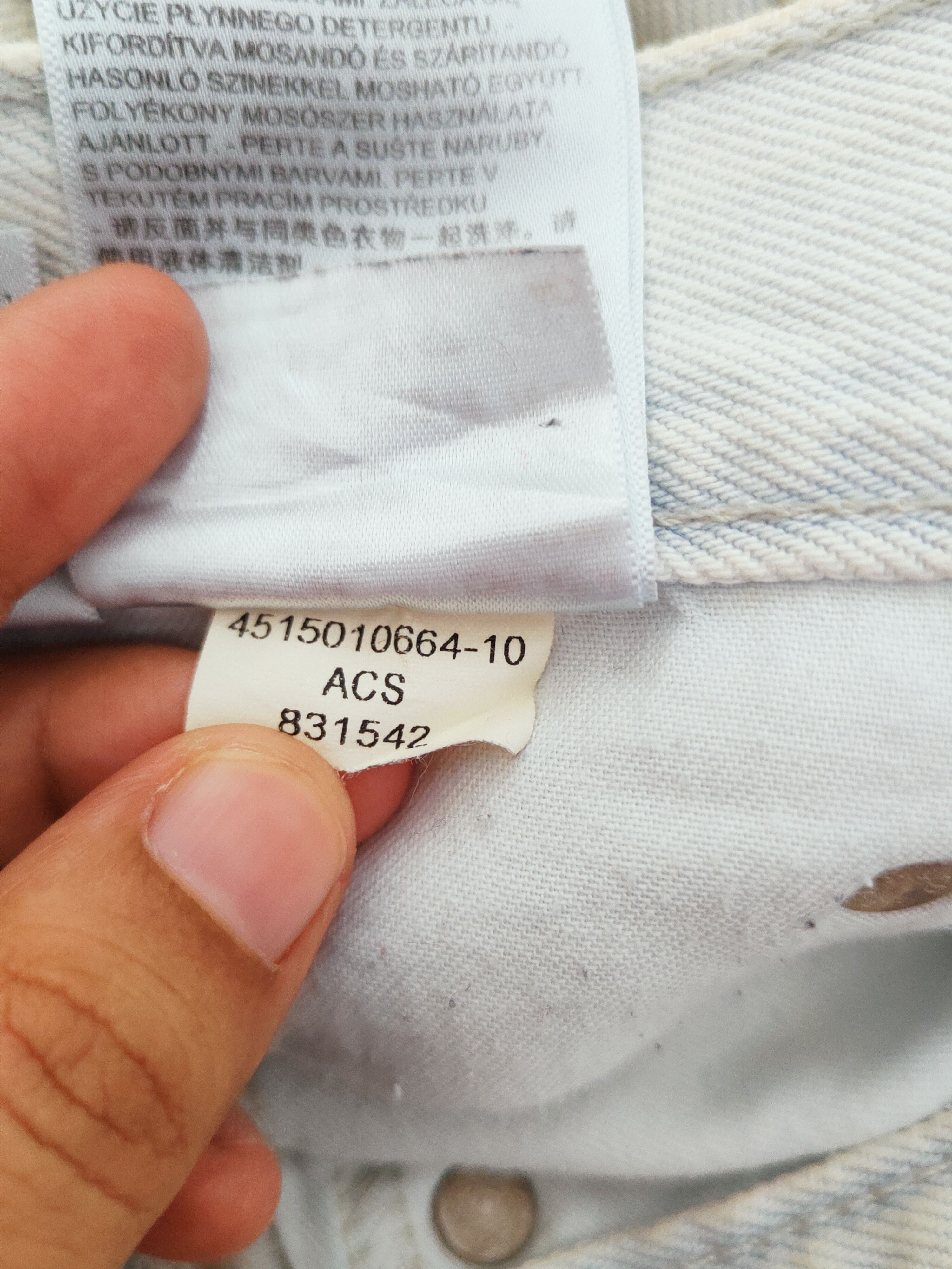 Levi's Levi's Blue Faded Distressed Ripped Jeans #W783 Size US 32 / EU 48 - 16 Thumbnail