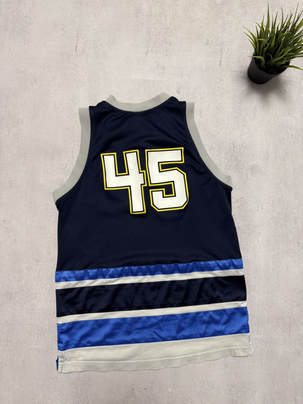 NBA × Nike × Vintage Vintage Nike Jersey Basketball Baggy Tank Top Sleeveless 90s Size US S / EU 44-46 / 1 - 6 Thumbnail