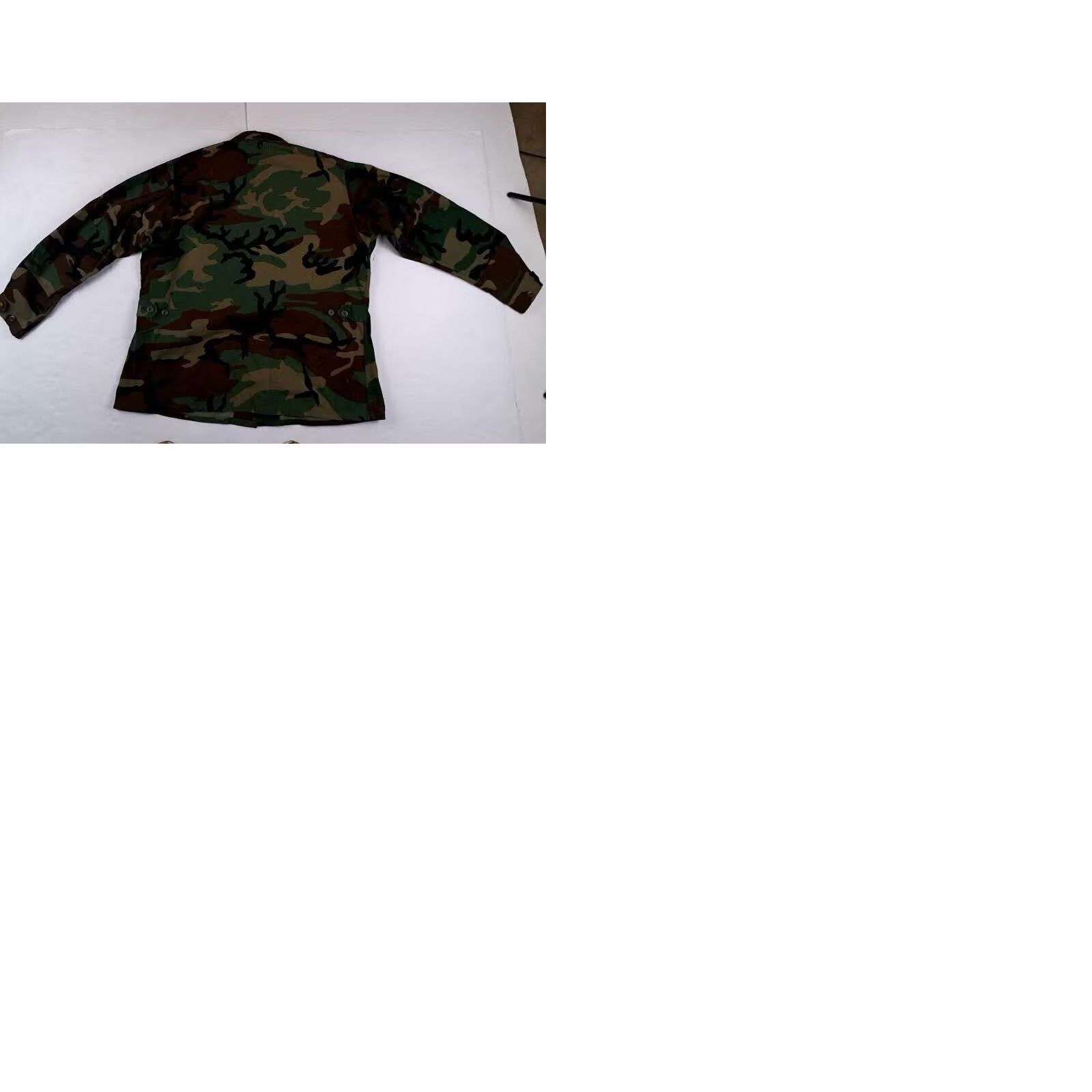 Commando VINTAGE US Military Field Shirt Air Force Air Combat Command XL Denim Camouflage Button-Up Long Sleeve Mens Size US XL / EU 56 / 4 - 9 Thumbnail