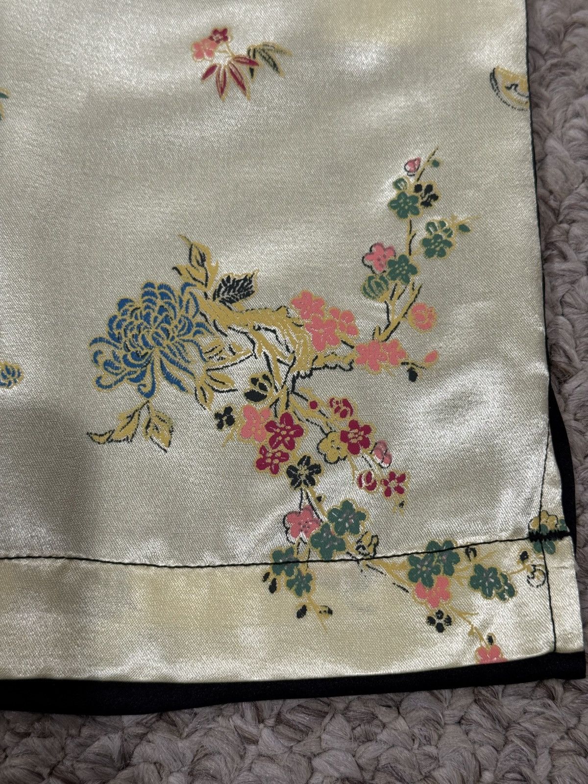 Enfants Riches Deprimes Silk Floral Shirt With Jacquard Inset Size US M / EU 48-50 / 2 - 8 Thumbnail