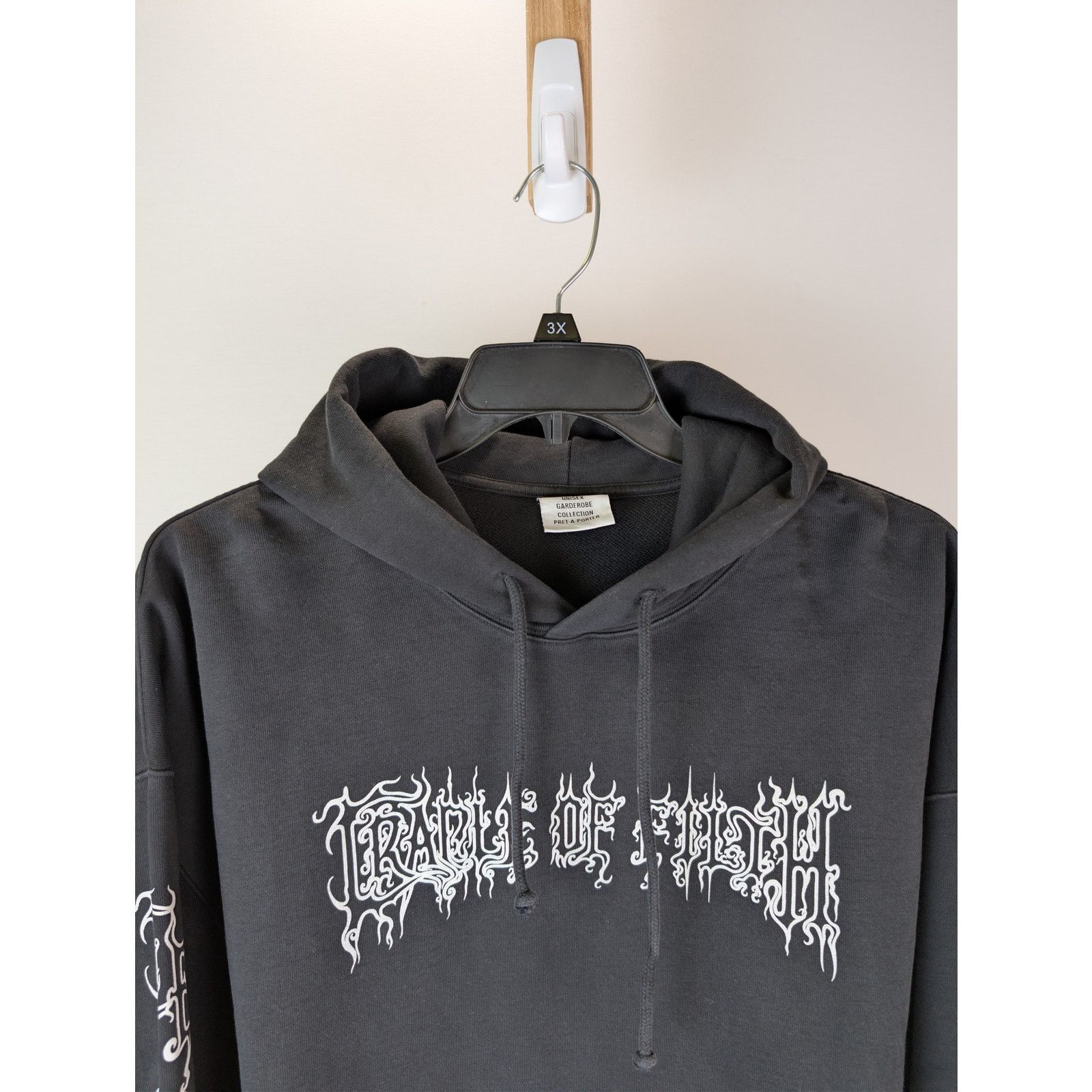 Vetements o1rshd1 Cradle of Filth Hoodie in Black Size US M / EU 48-50 / 2 - 7 Thumbnail