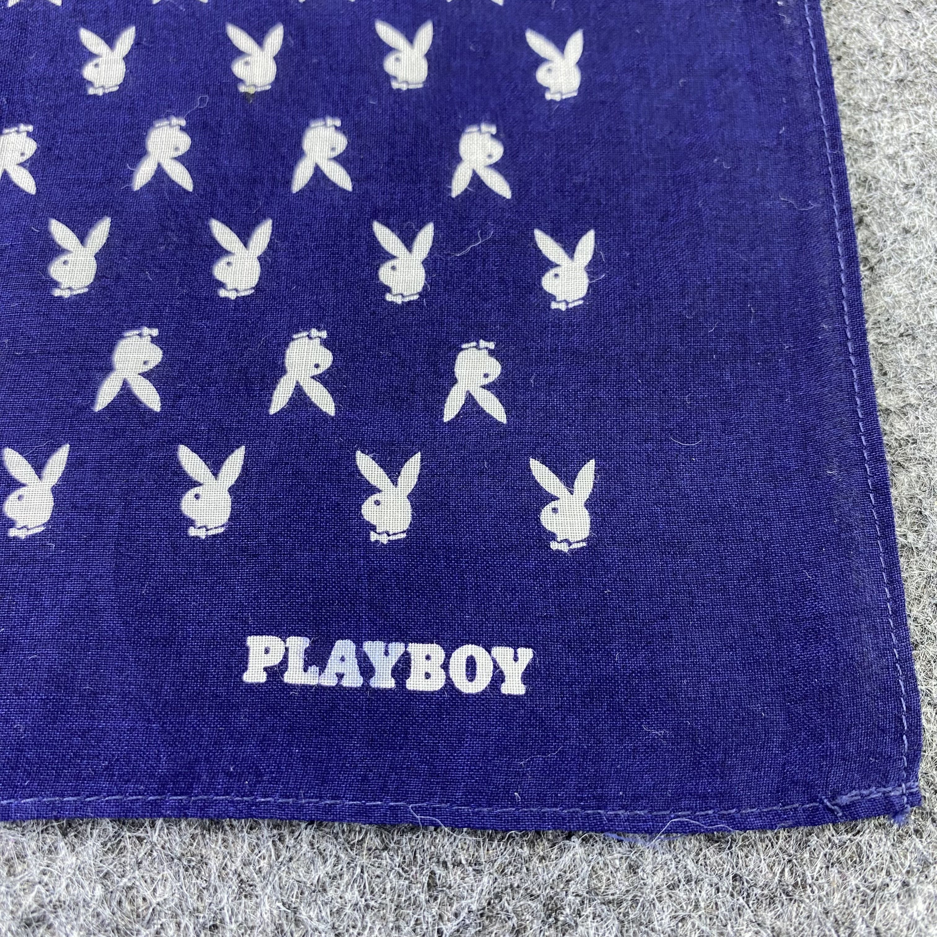 Playboy Playboy Handkerchief Neckerchief Bandana -B812 Size ONE SIZE - 5 Thumbnail