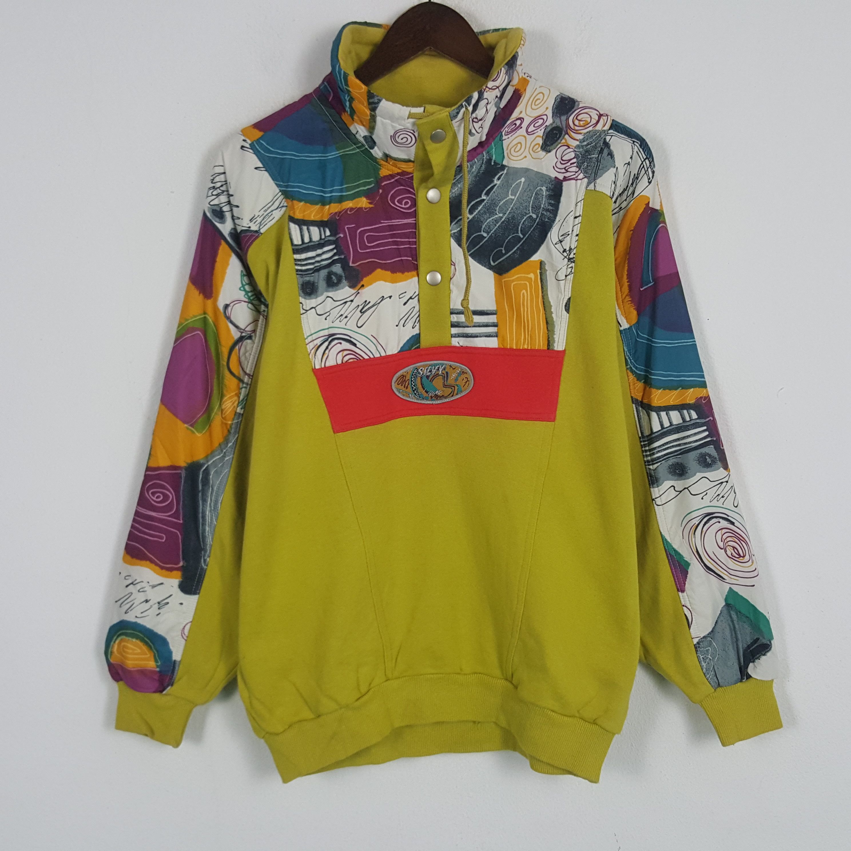Japanese Brand × Vintage Vintage Silvy Free Art Japanese Sweatshirt Size US L / EU 52-54 / 3 - 1 Thumbnail