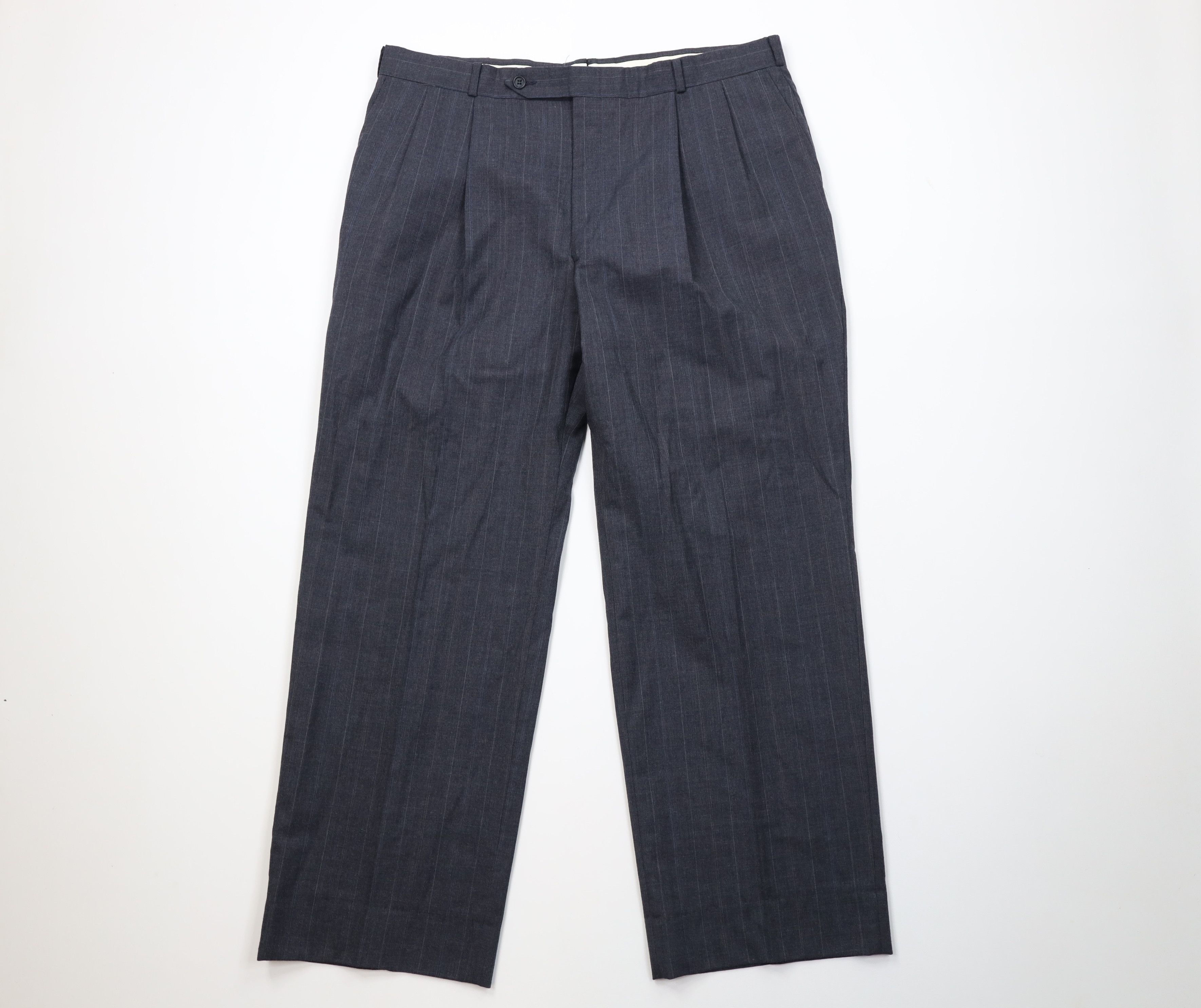 Vintage Vintage 60s 70s Streetwear Wide Leg Chino Pants Trousers USA Size US 38 / EU 54 - 1 Thumbnail