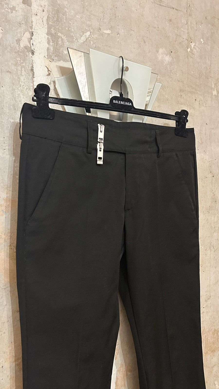 Dior AW04 ‘Victim of The Crime’ Double Zip Pants Size US 30 / EU 46 - 3 Thumbnail